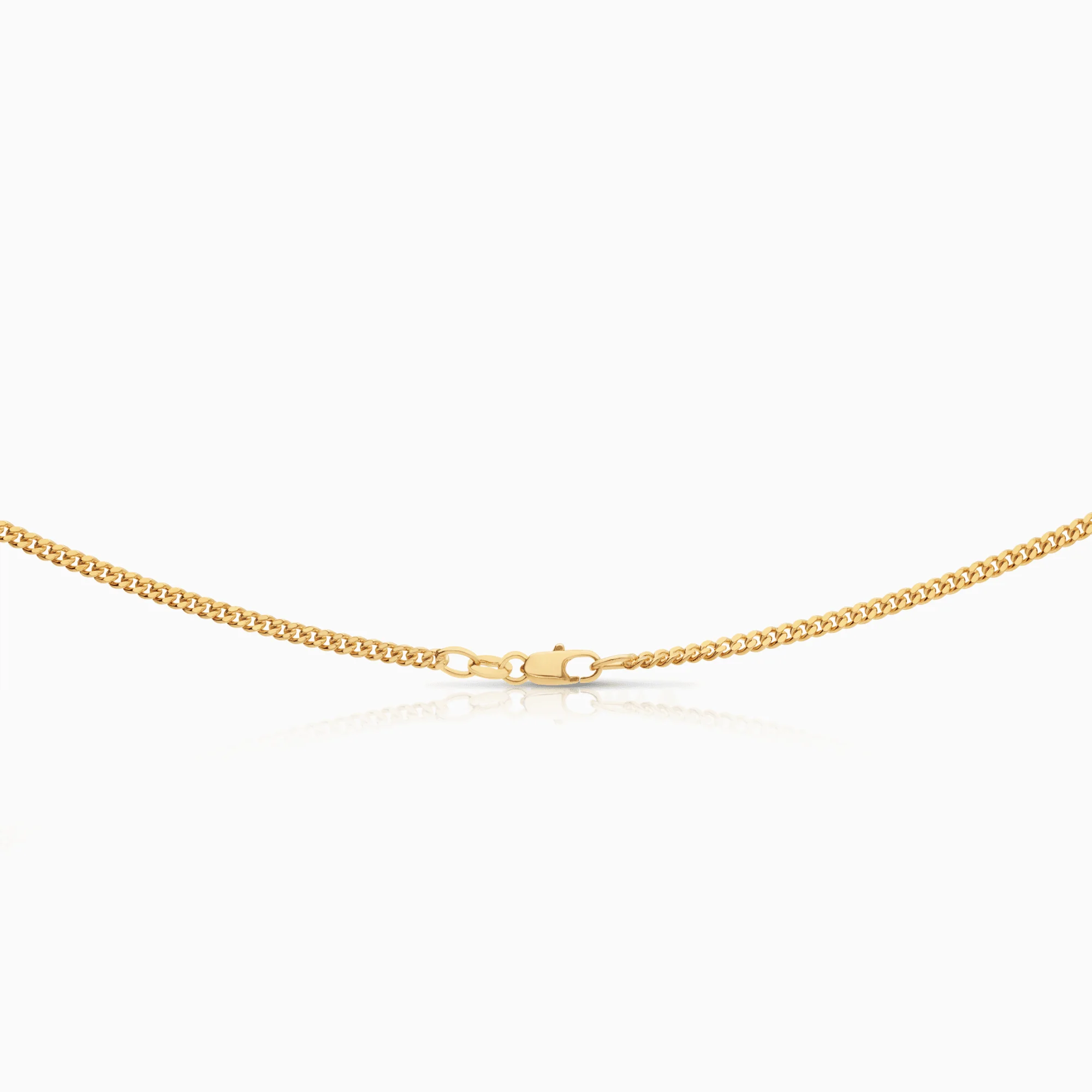 Curb chain 9.61g 18K gold - Image 2