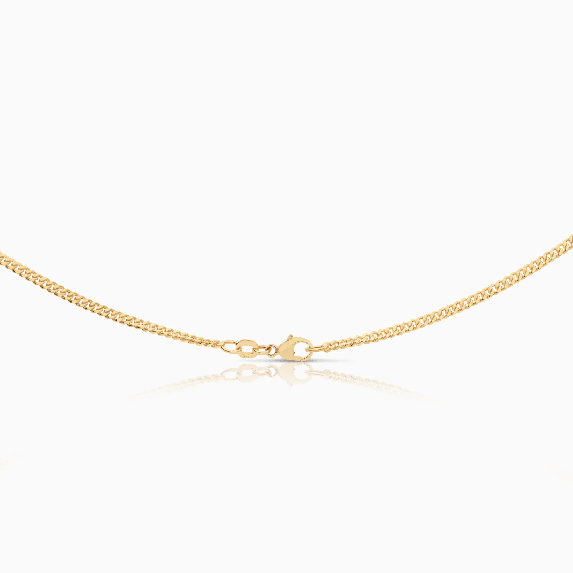 Curb chain 9.88g 18K gold - Image 2