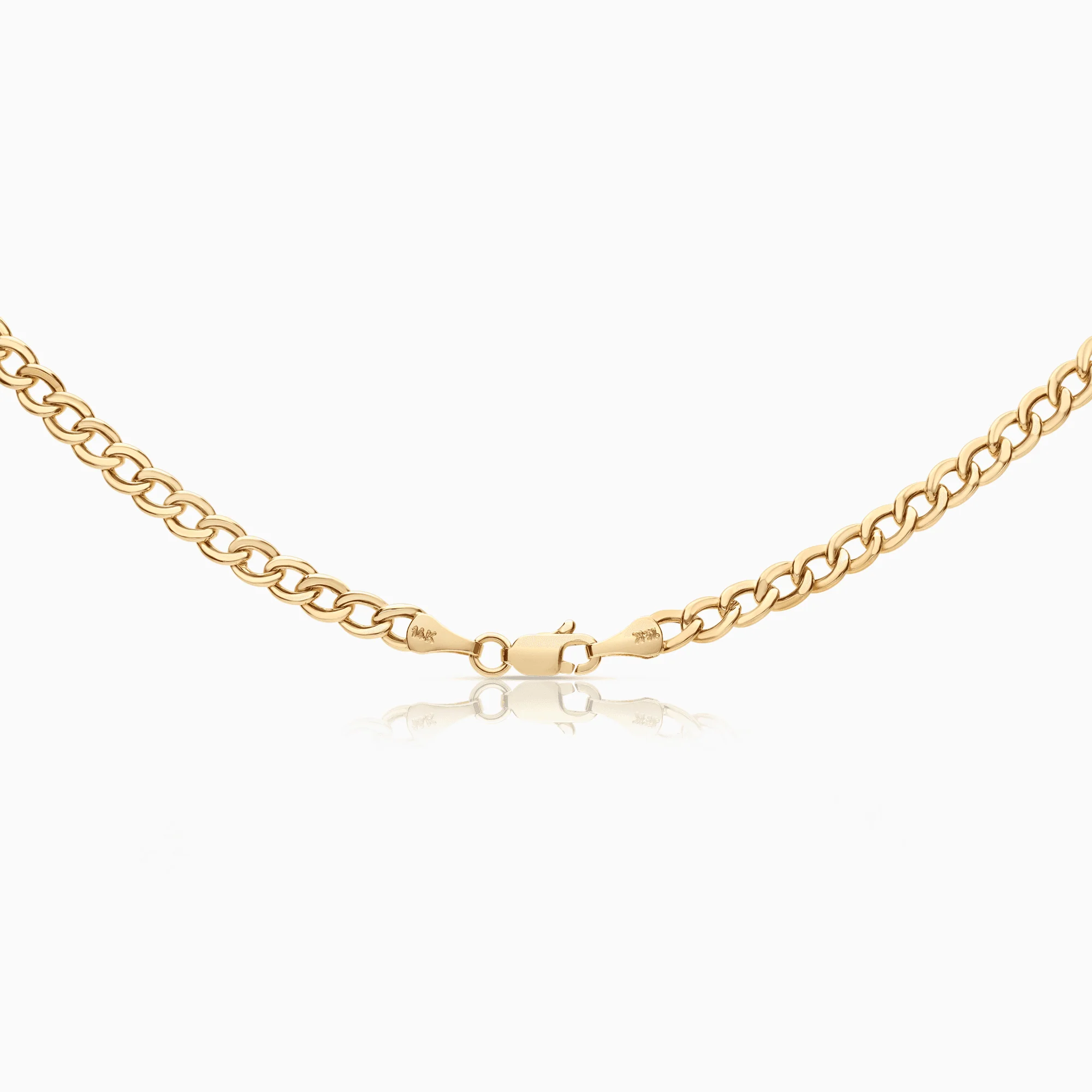 Curb chain 10.62g 14K gold - Image 2