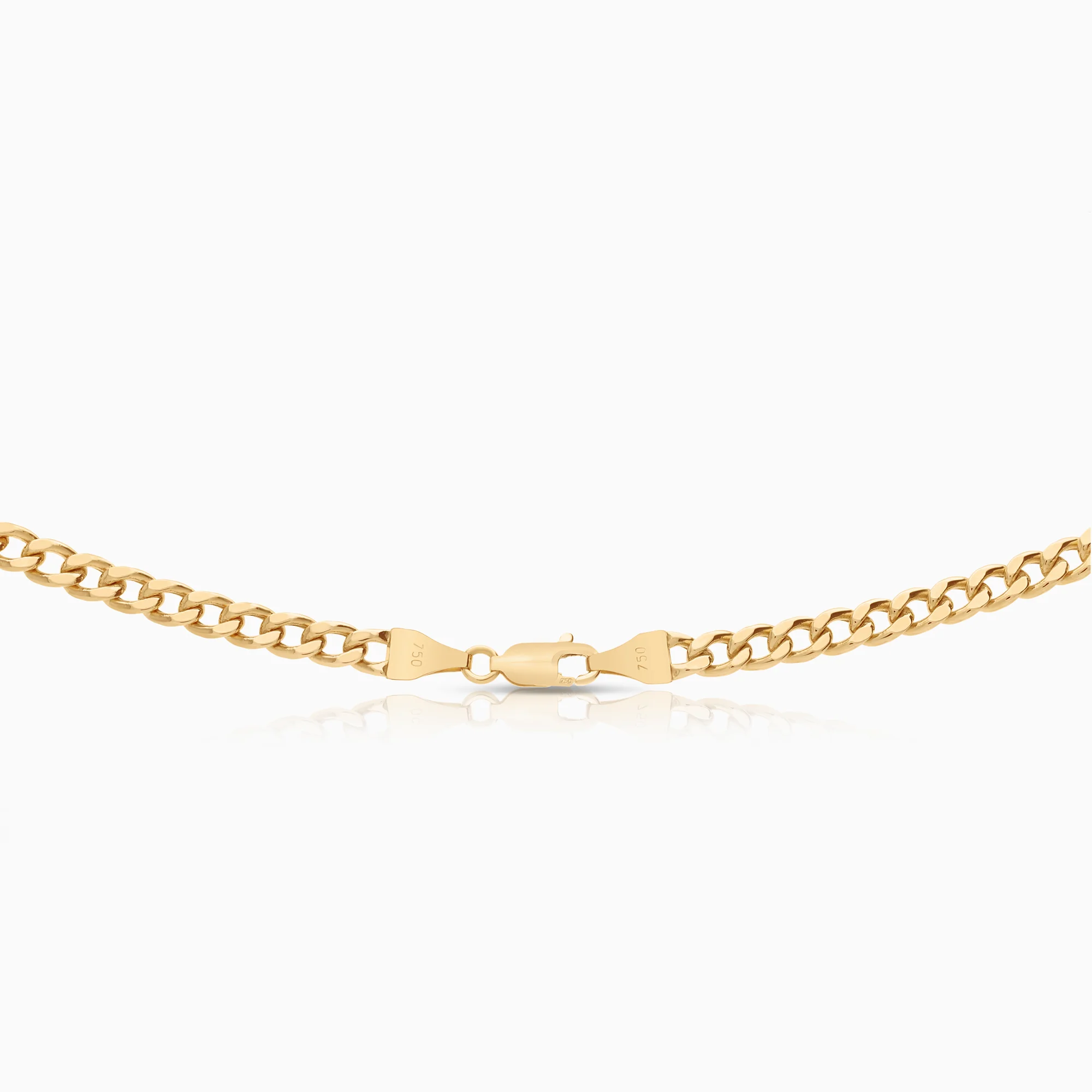 Curb chain 12.67g 18K gold - Image 2