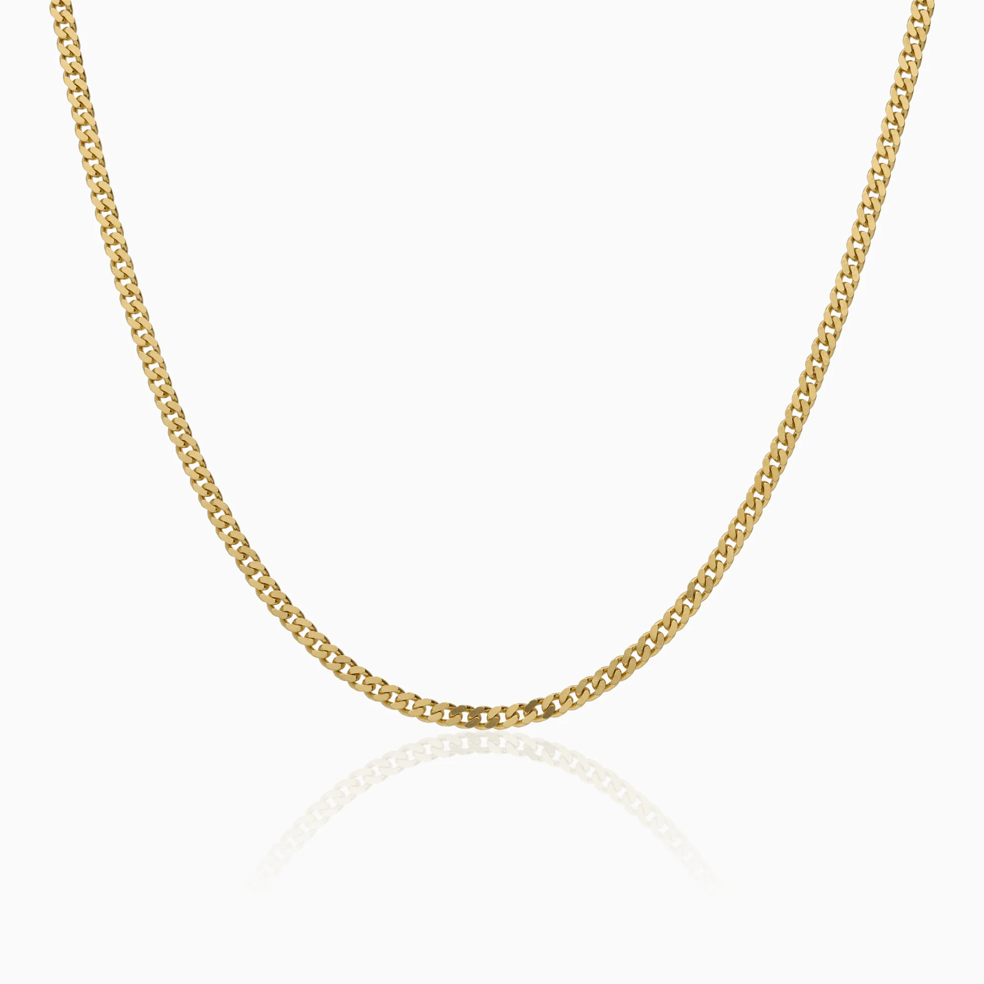 Curb chain 12.40g 18K gold