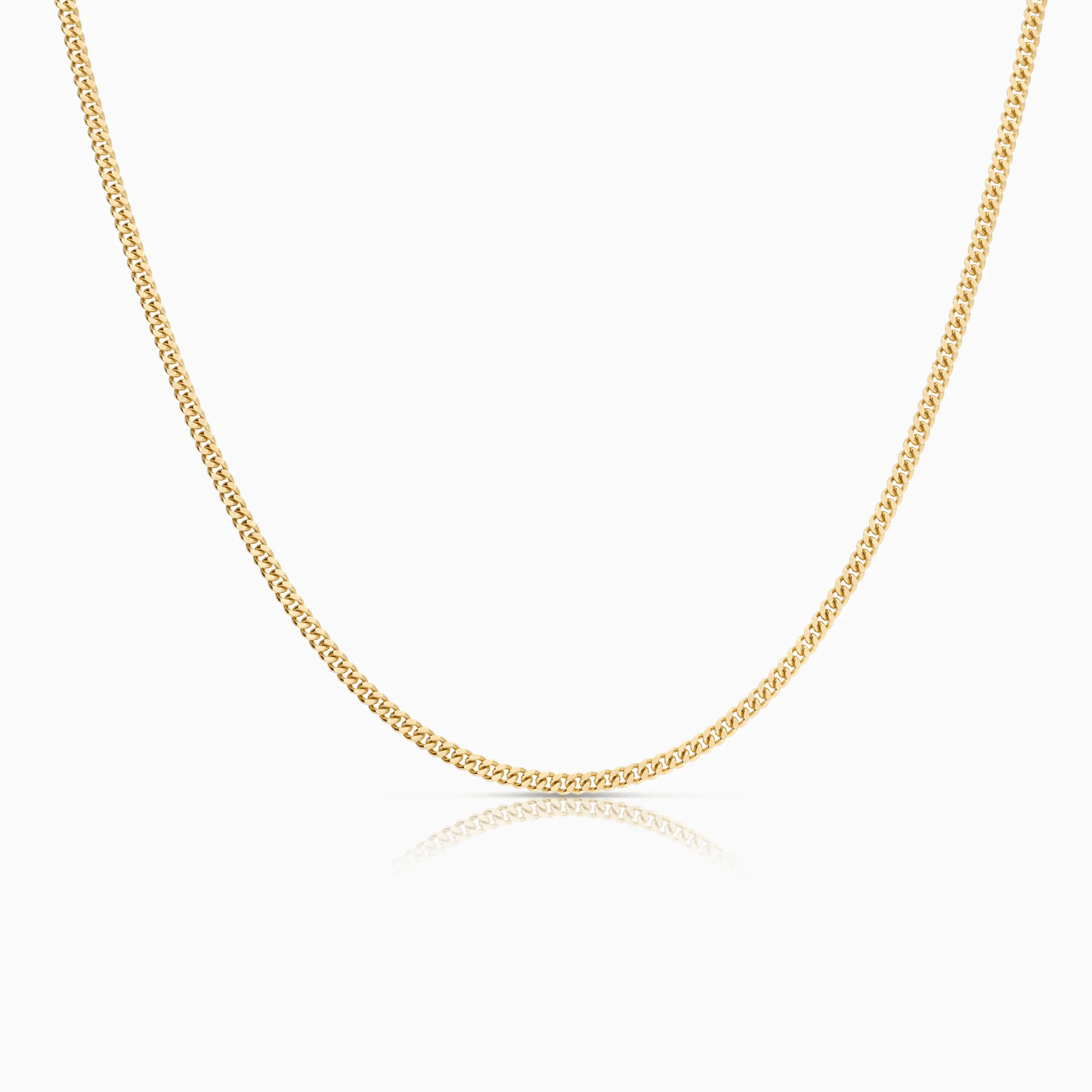 Curb chain 12.40g 18K gold