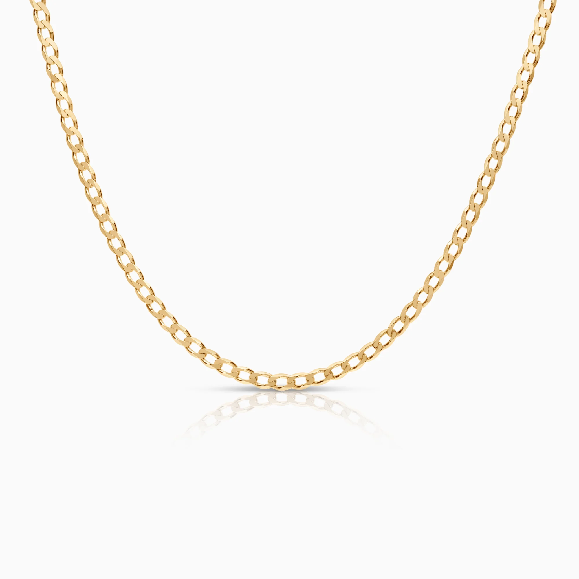Curb chain 12.60g 18K gold