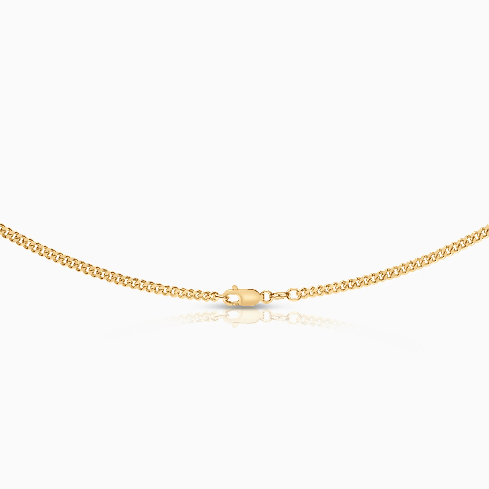 Curb chain 12.88g 18K gold - Image 2
