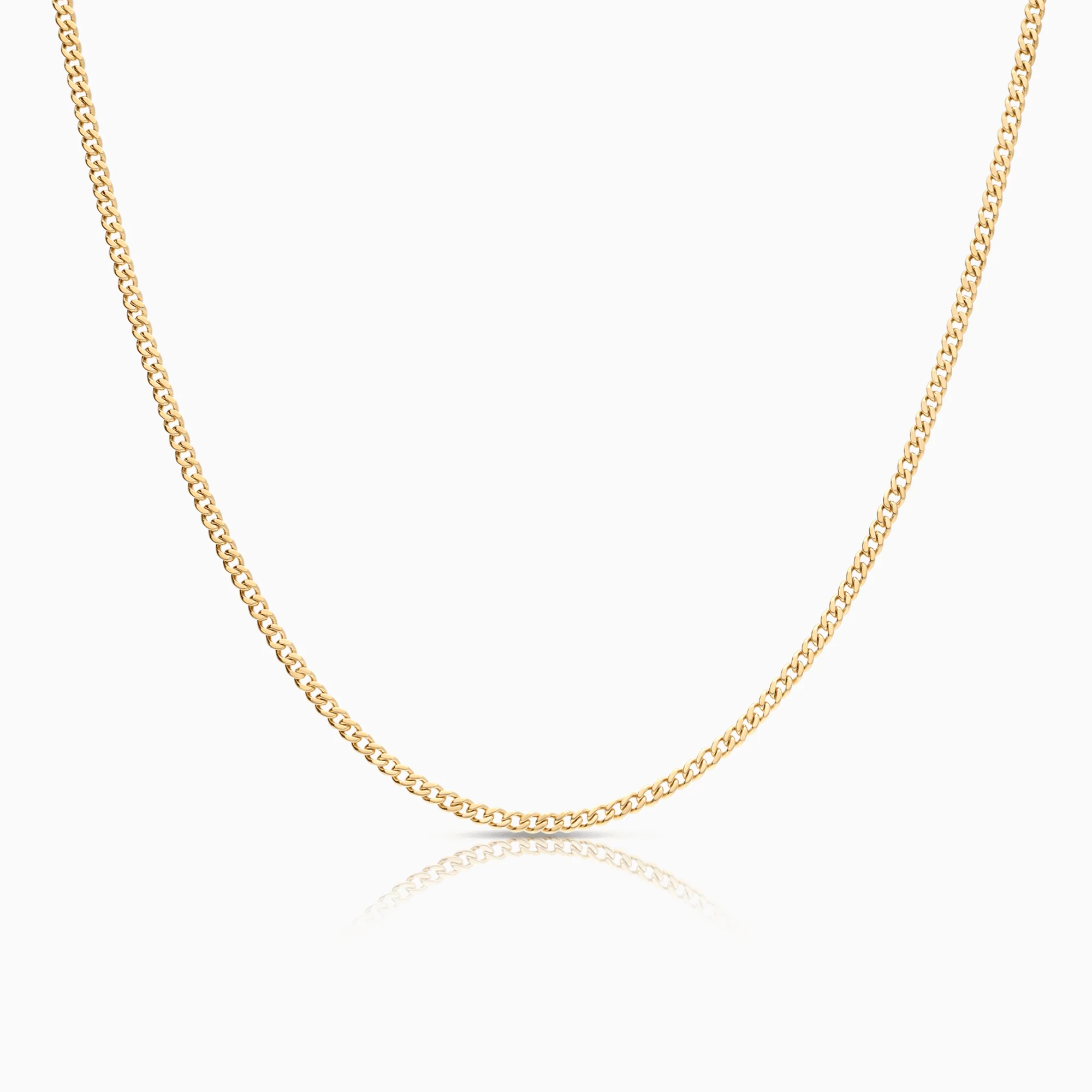 Curb chain 13.0g 18K gold