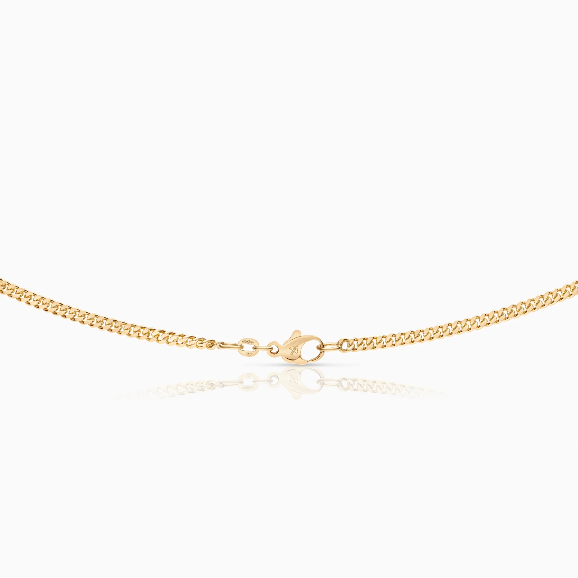 Curb chain 15.53g 18K gold - Image 2