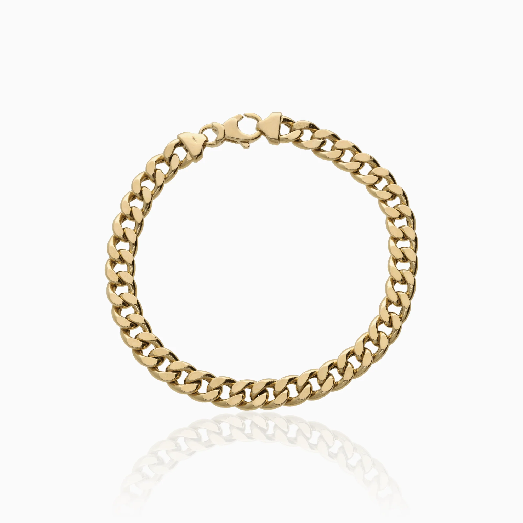 Curb Bracelet 15.85g 18K Gold