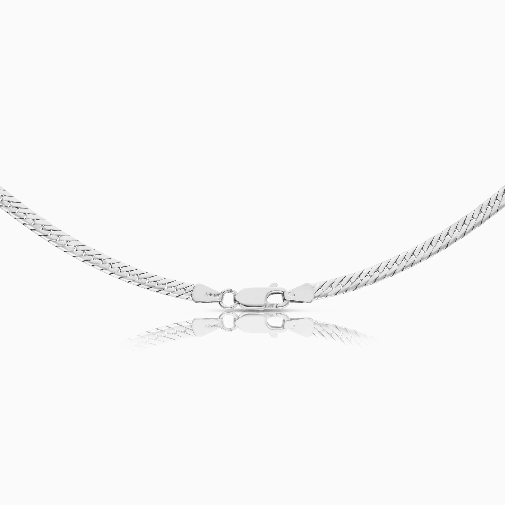 Curb chain 16.48g 18K white gold - Image 2