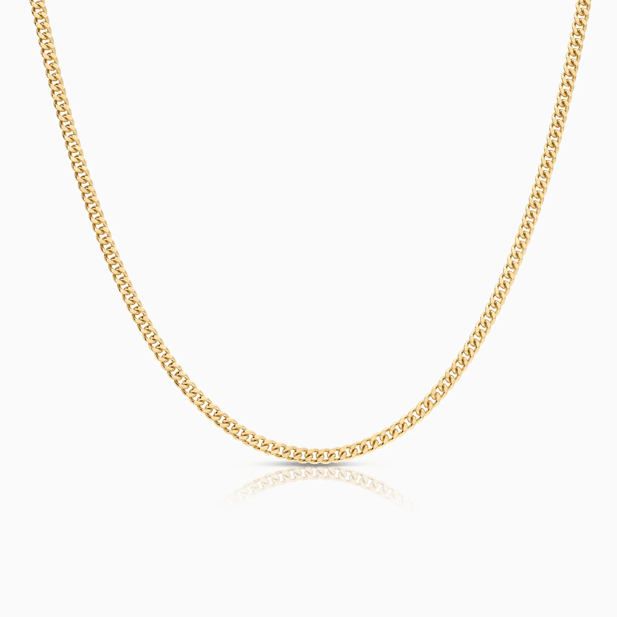 Curb chain 17.29g 18K gold