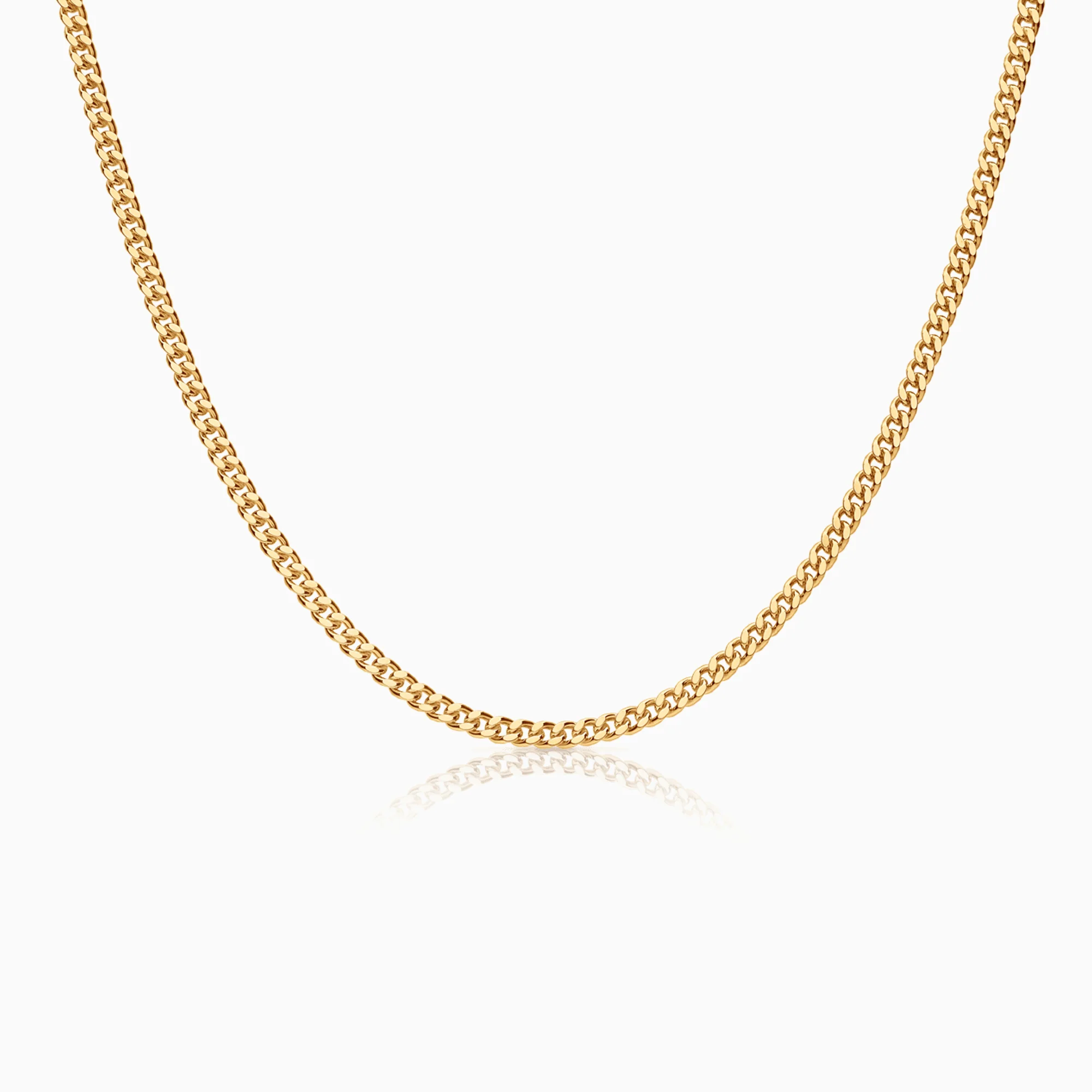 Curb link 21.19g 18K gold