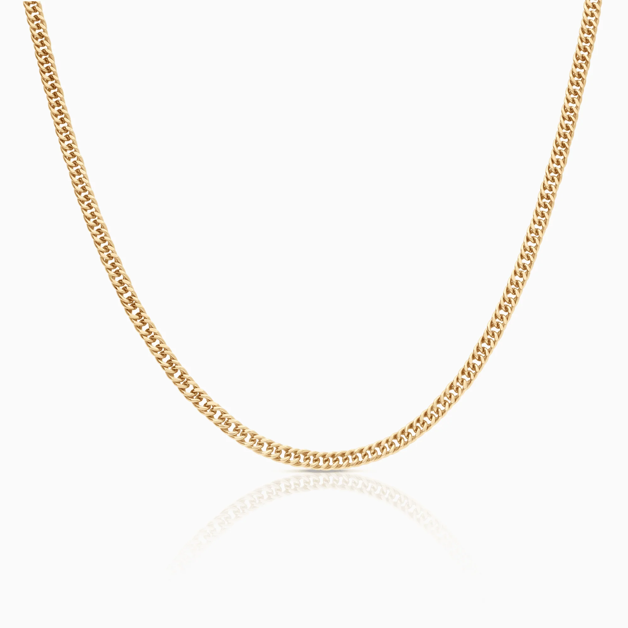 Curb chain 23.0g 18K gold