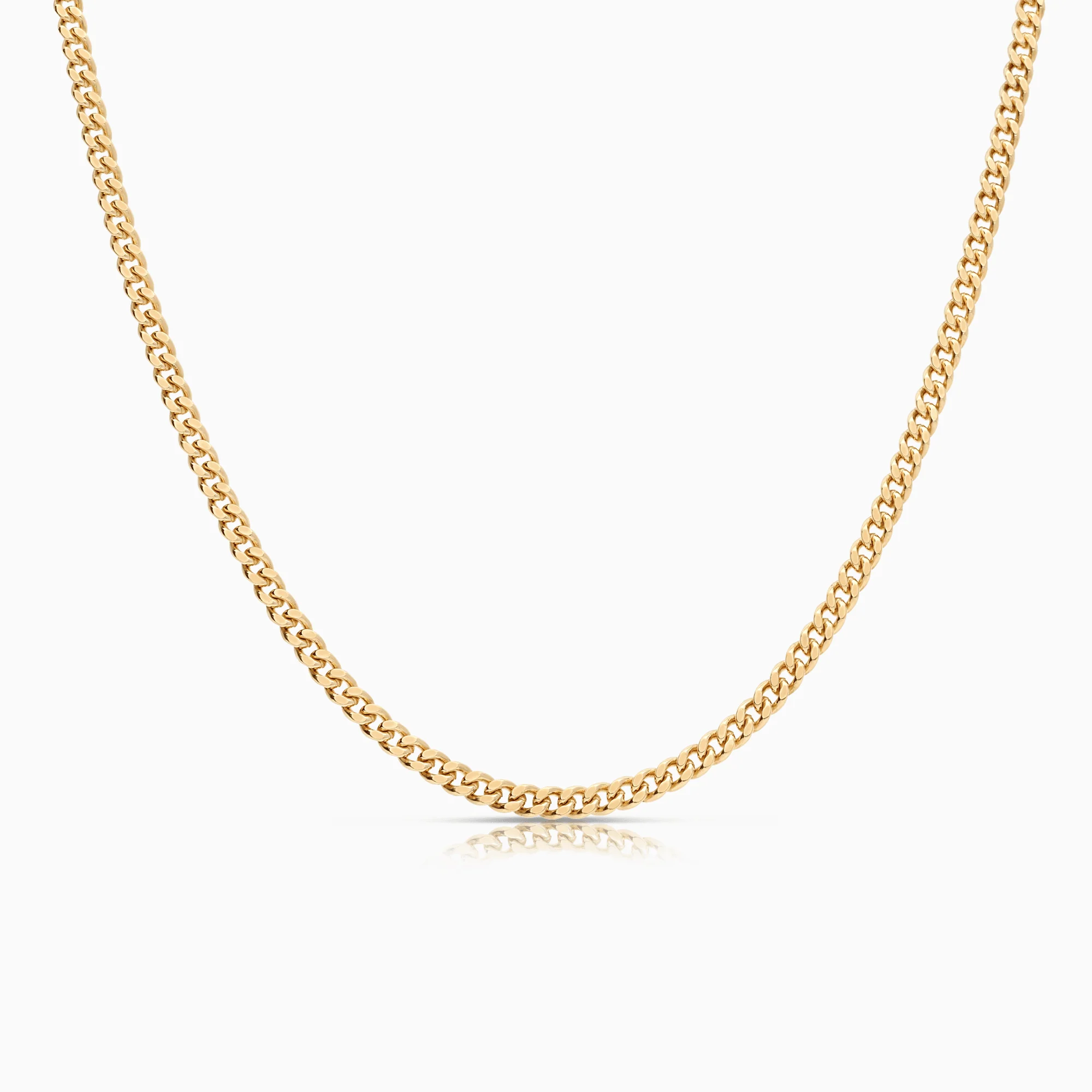 Curb chain 25.02g 18K gold