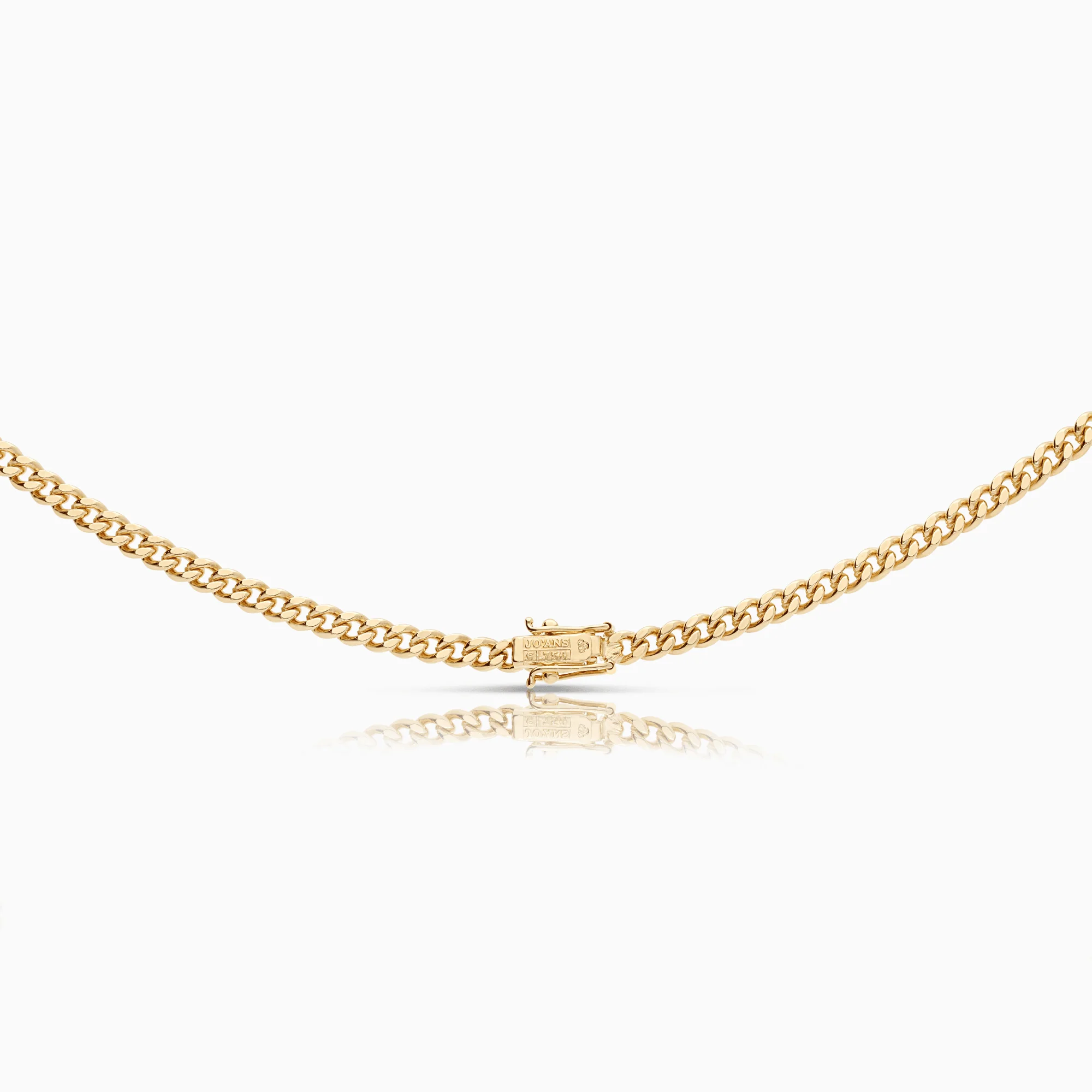 Curb chain 25.02g 18K gold - Image 2