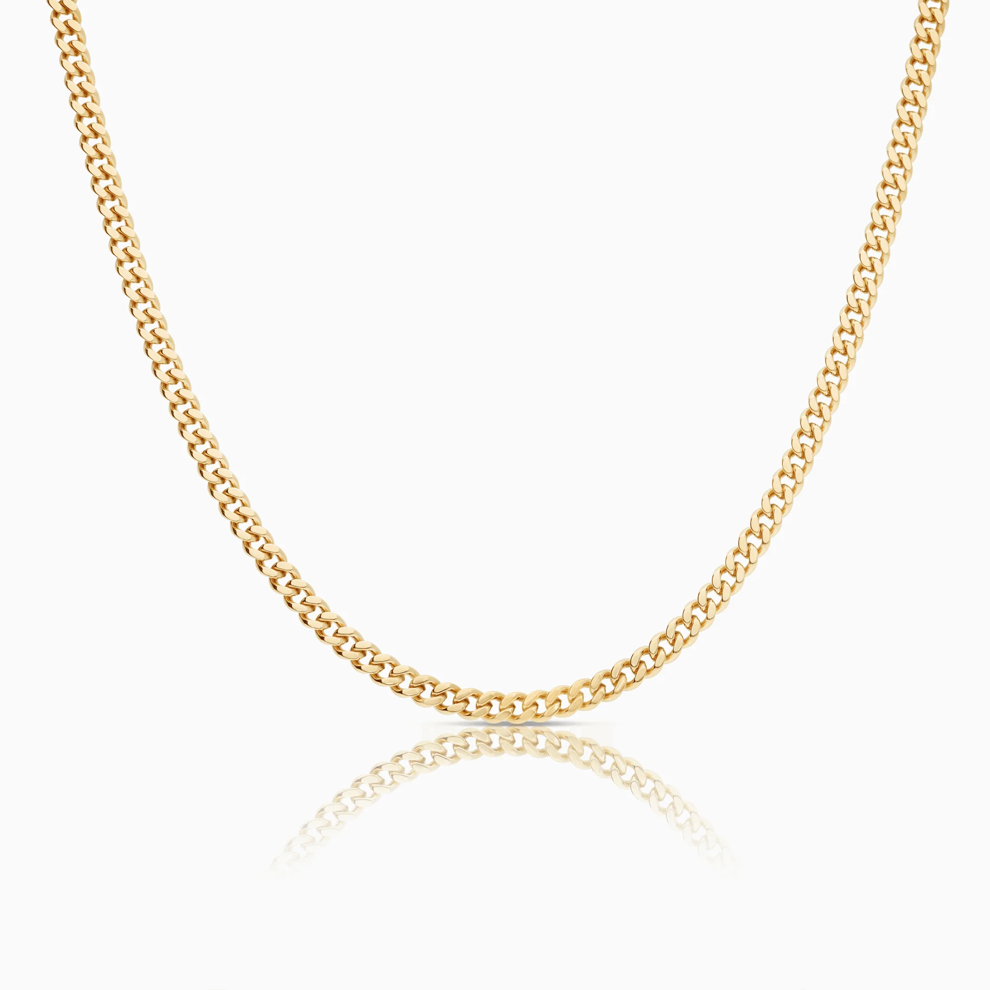 Curb chain 31.45g 18K gold