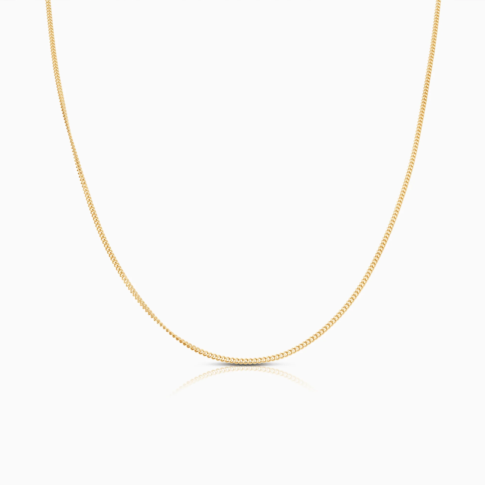 Curb chain 41.5cm 18K gold
