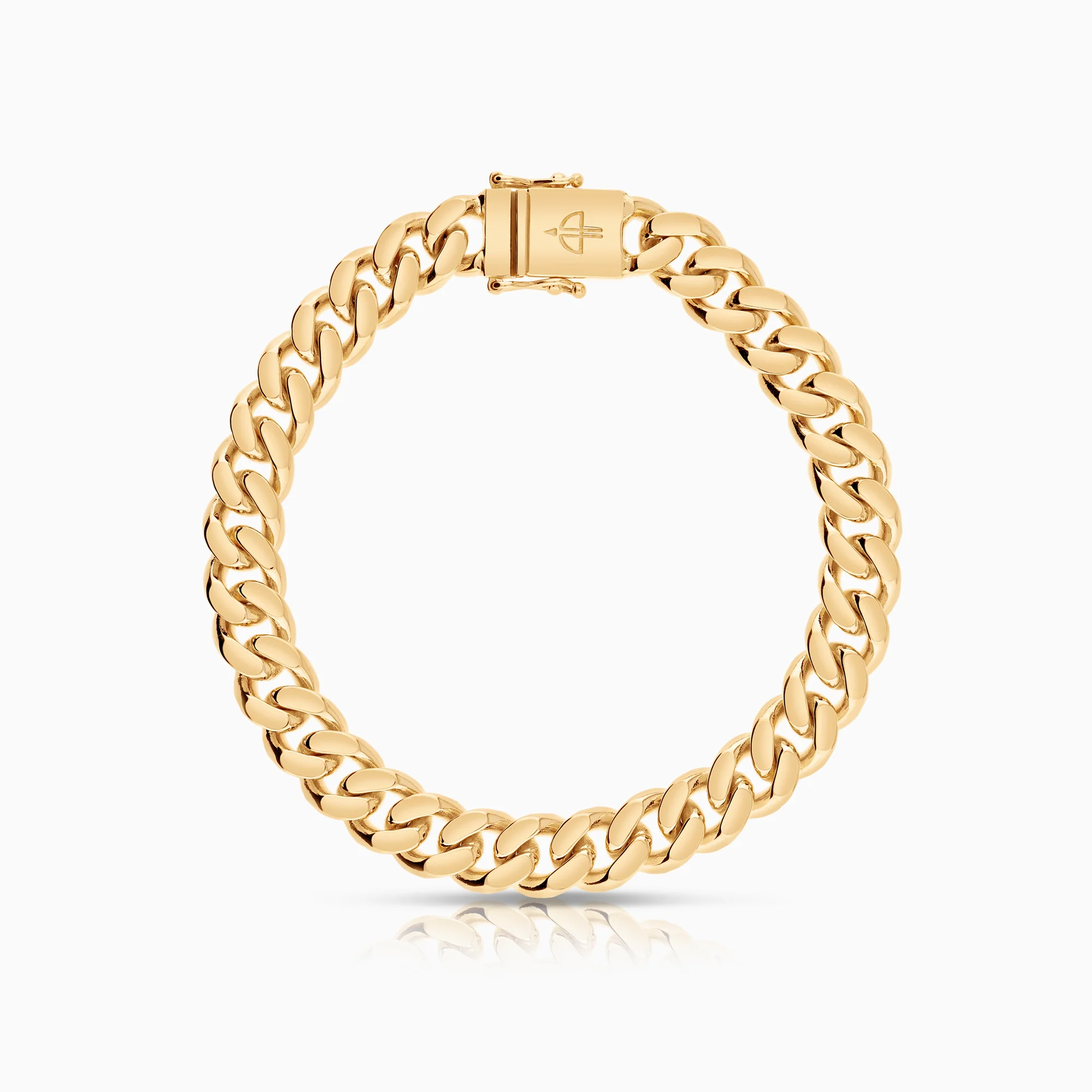 Curb chain 42.56g 18K gold