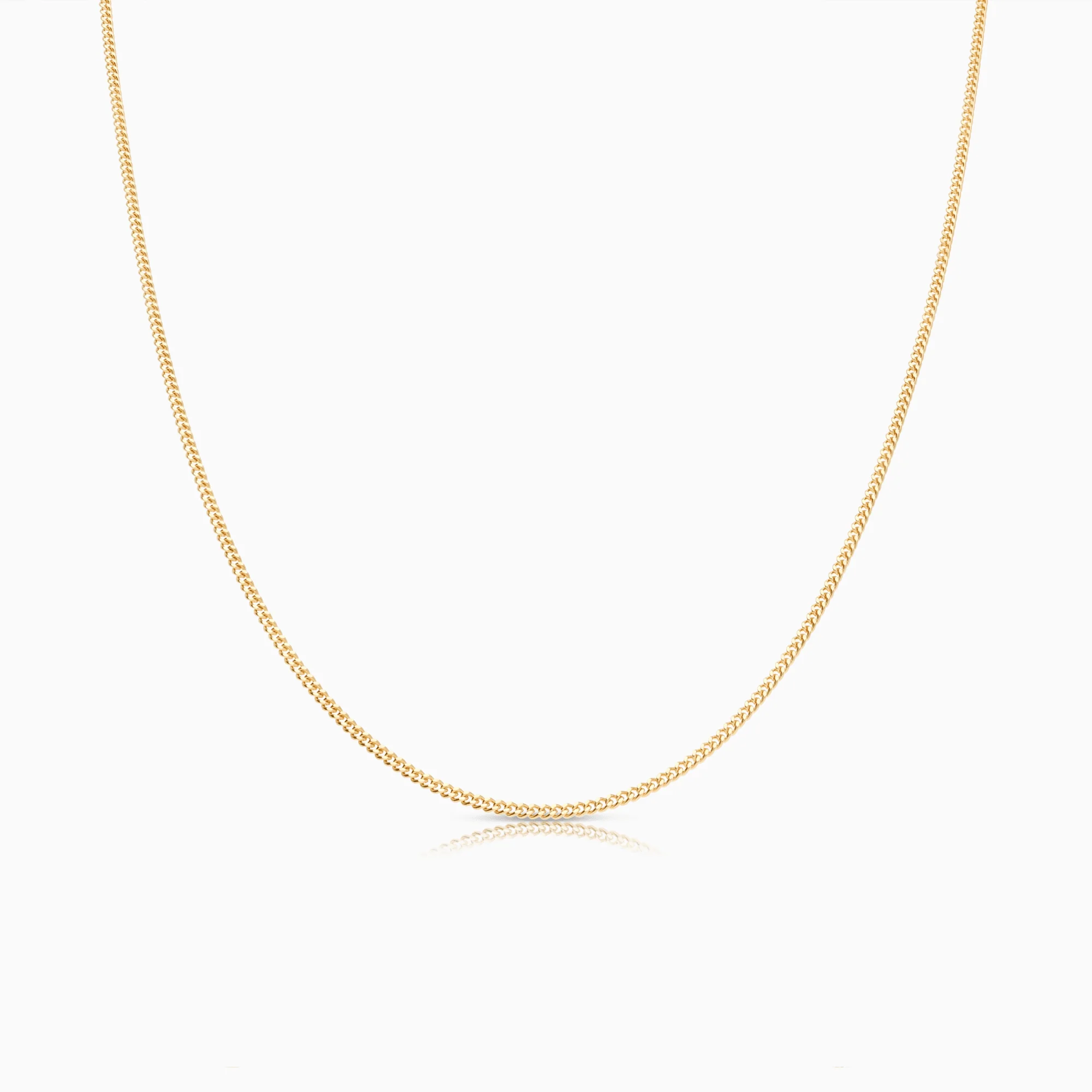Curb chain 42.5cm 18K gold