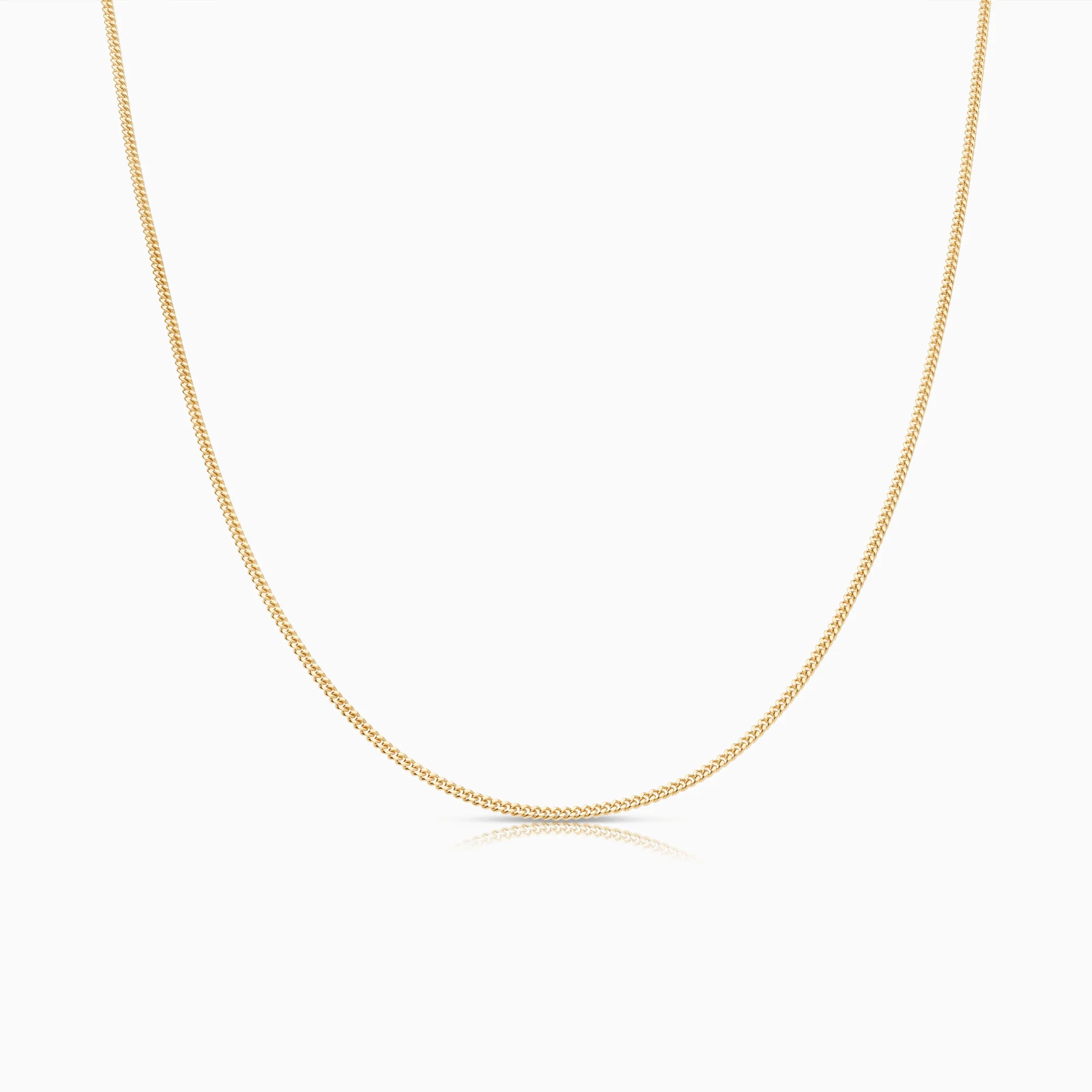 Curb chain 42.5cm 18K gold