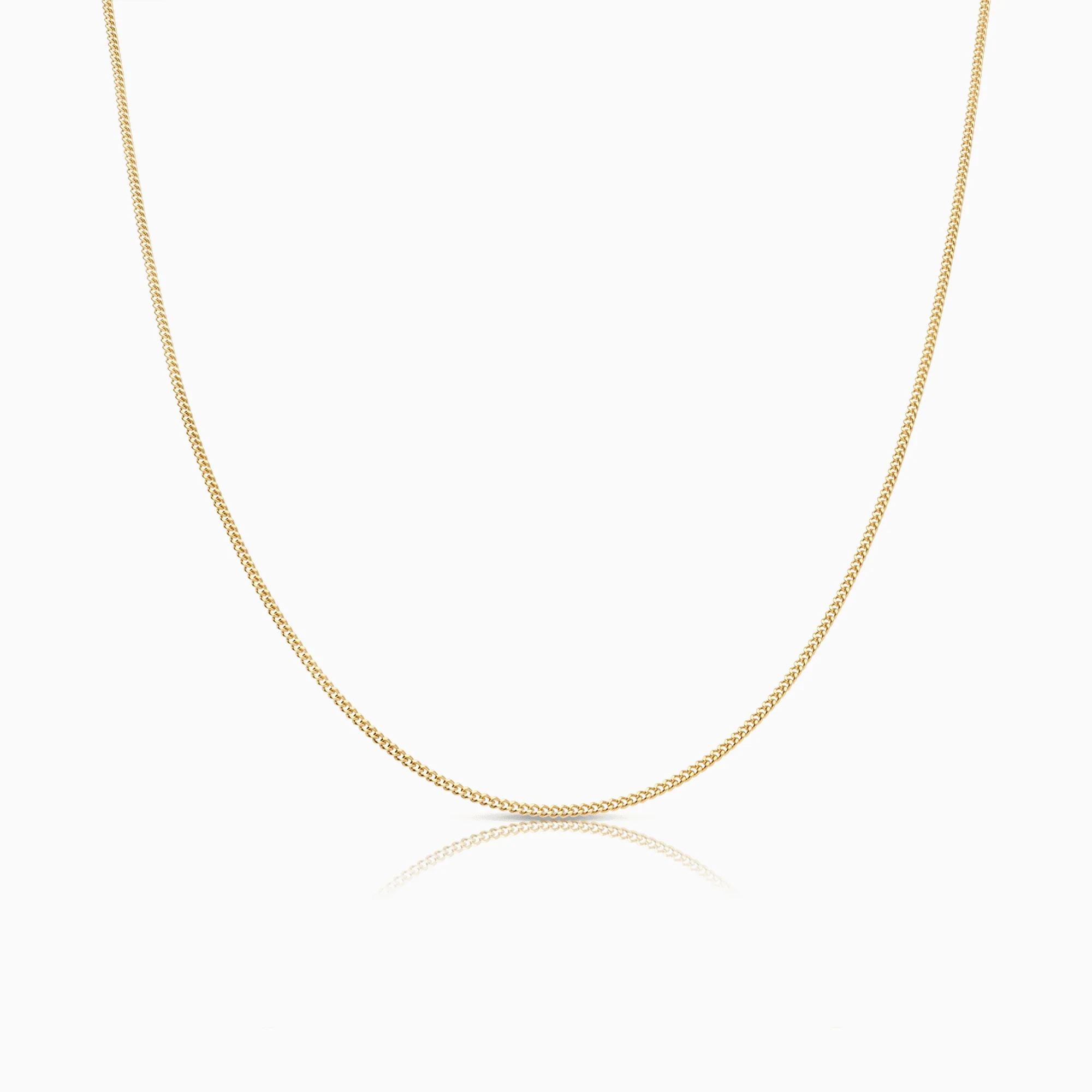 Curb chain 42.5cm 18K gold
