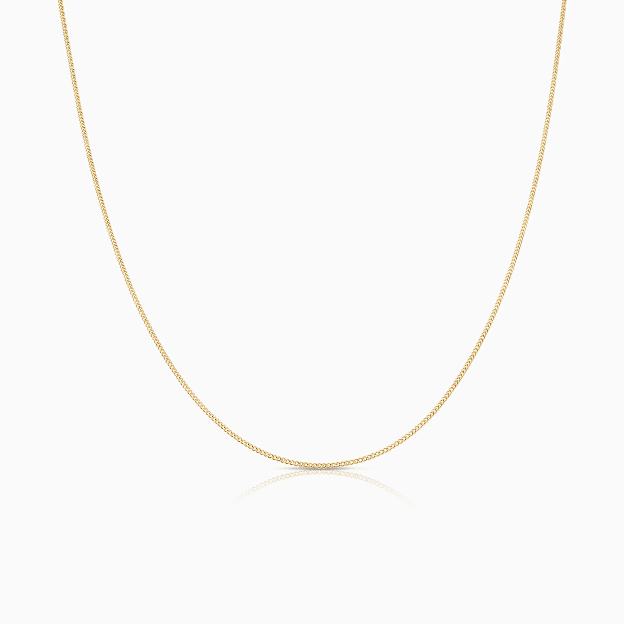 Curb chain 42.5cm 18K gold