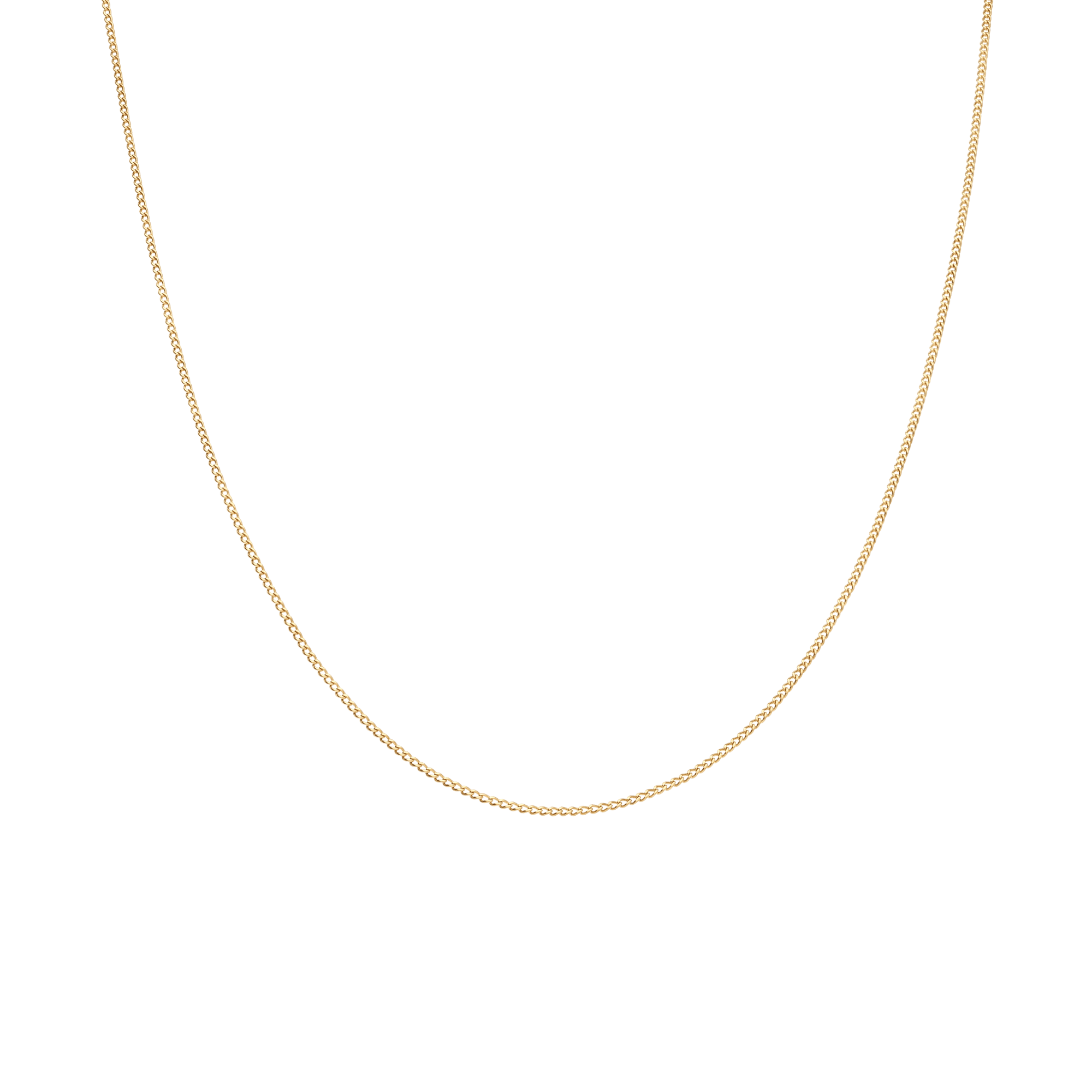 Curb chain 49.5cm 18K gold - Image 2