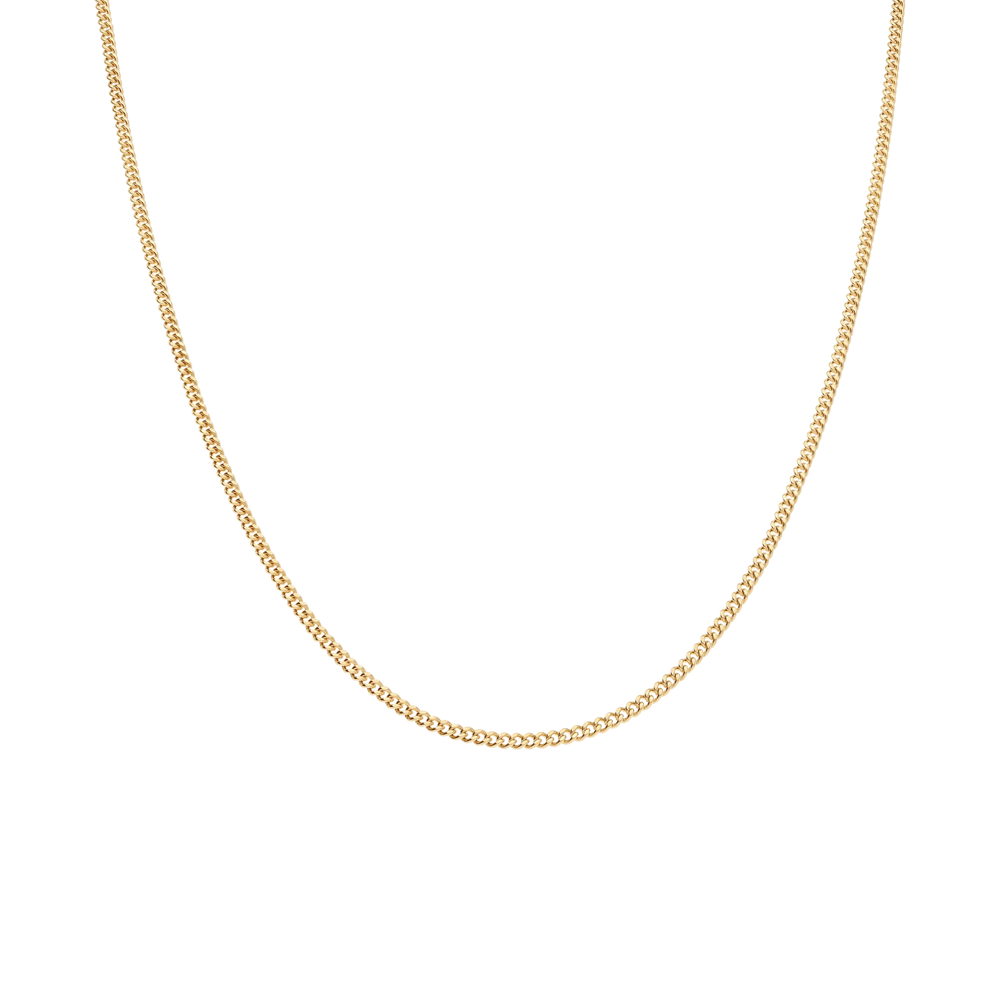 Curb link 50.5cm 18K gold - Image 2