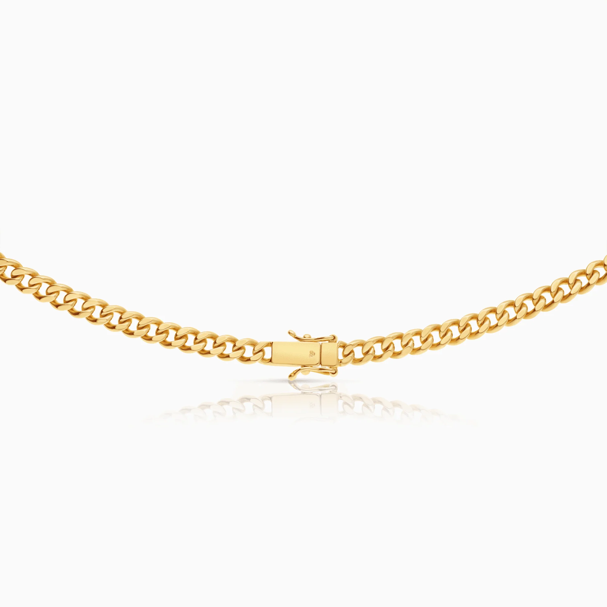 Curb chain 51.22g 18K gold - Image 2