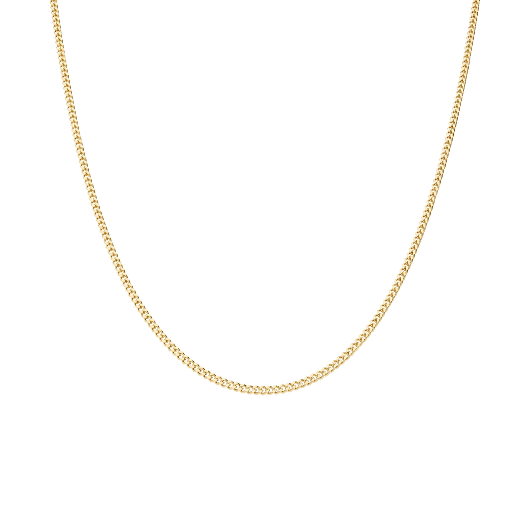 Curb link 51cm 18K gold - Image 2