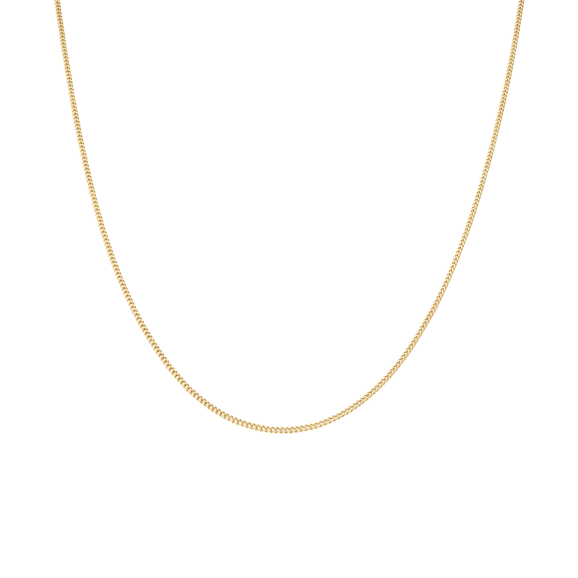 Curb link 51cm 18K gold - Image 2