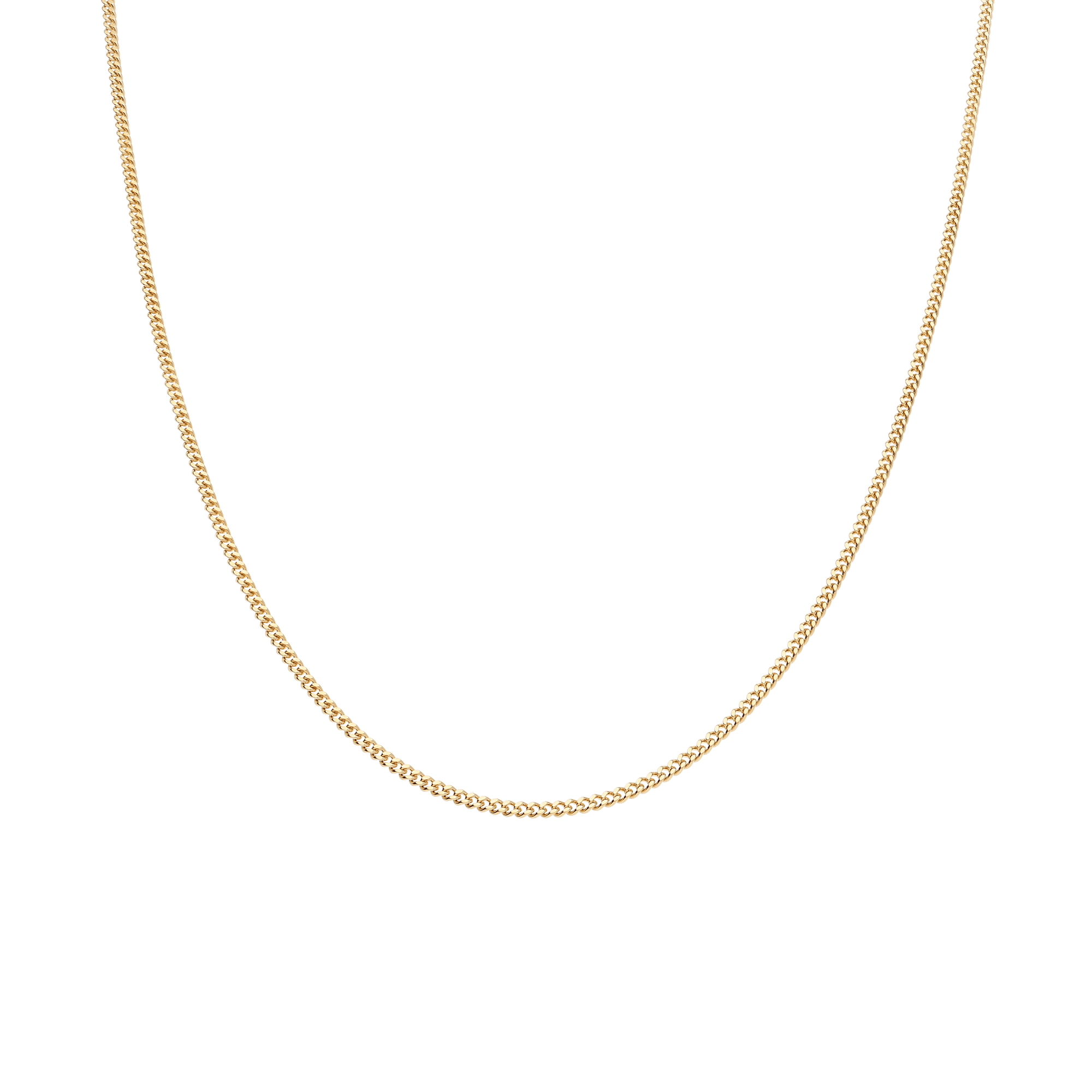 Curb link 52.5cm 18K gold - Image 2