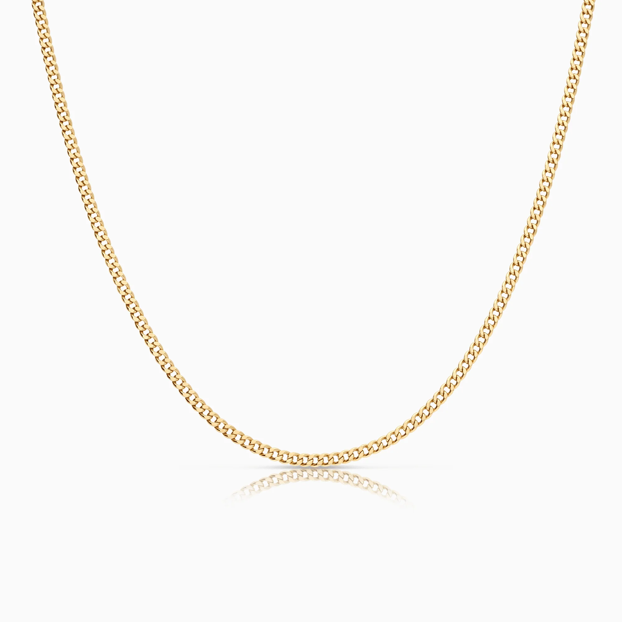 Curb chain 5.98g 18K gold - Image 2