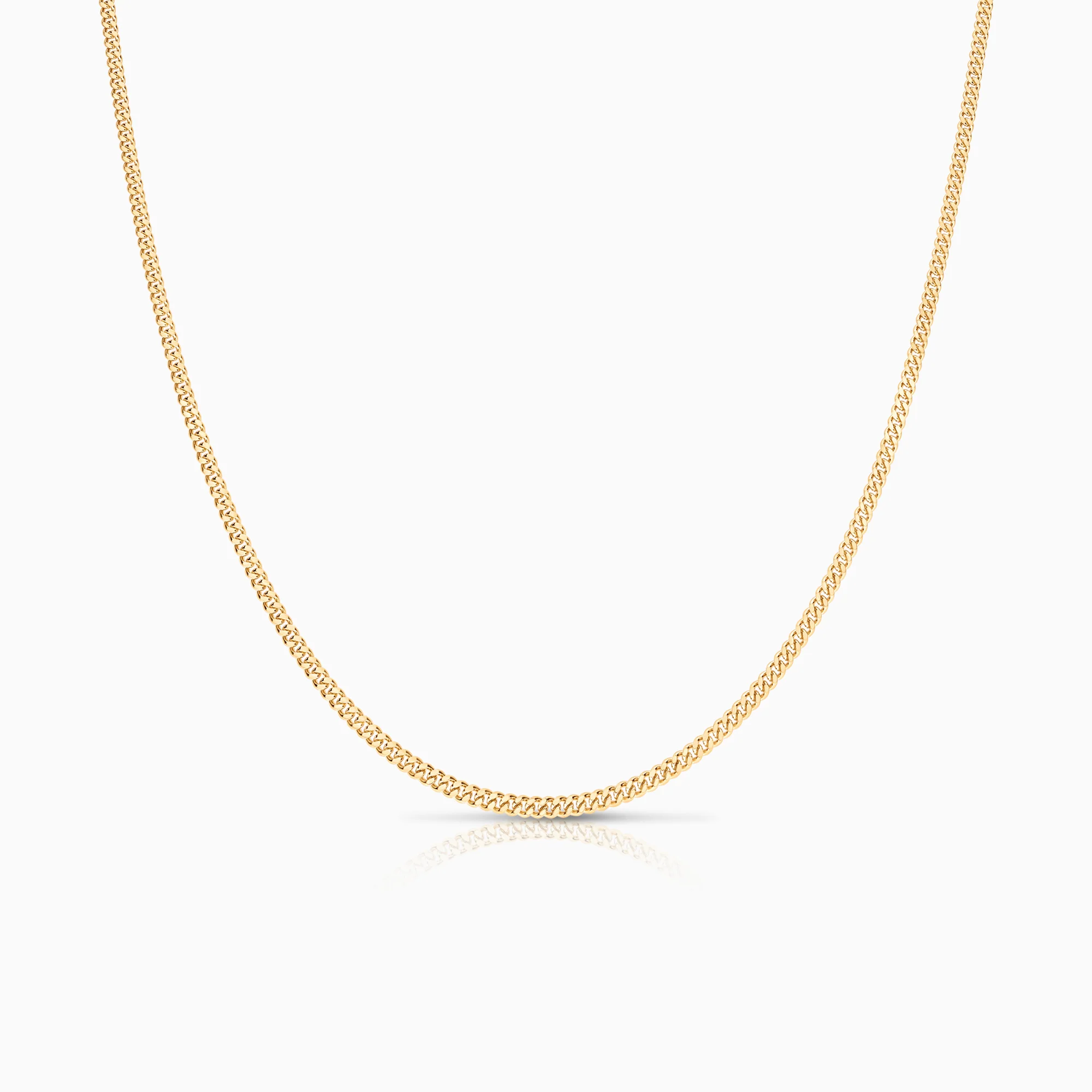 Curb chain 60.0cm 18K gold
