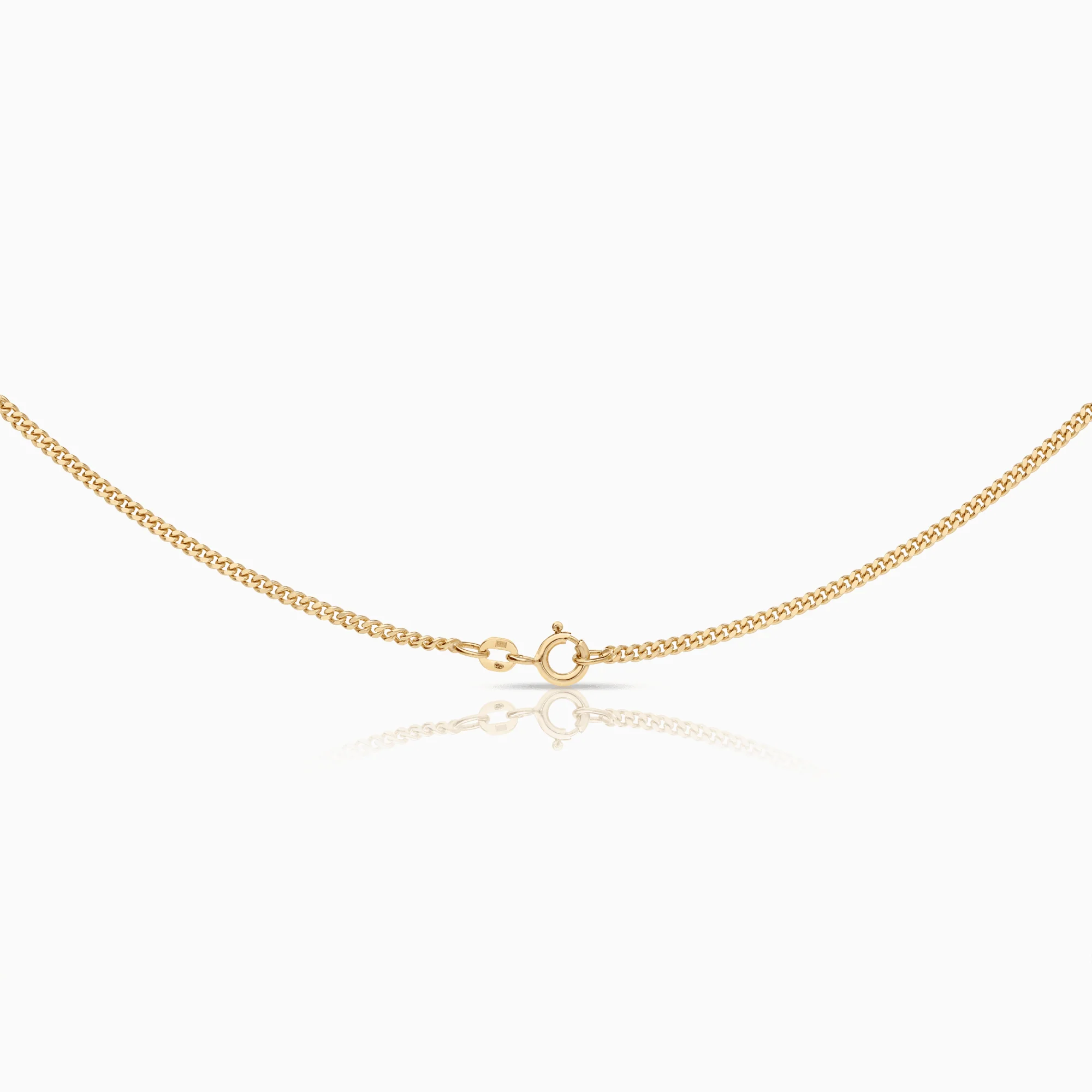 Curb Chain 60cm 18K Gold - Image 2