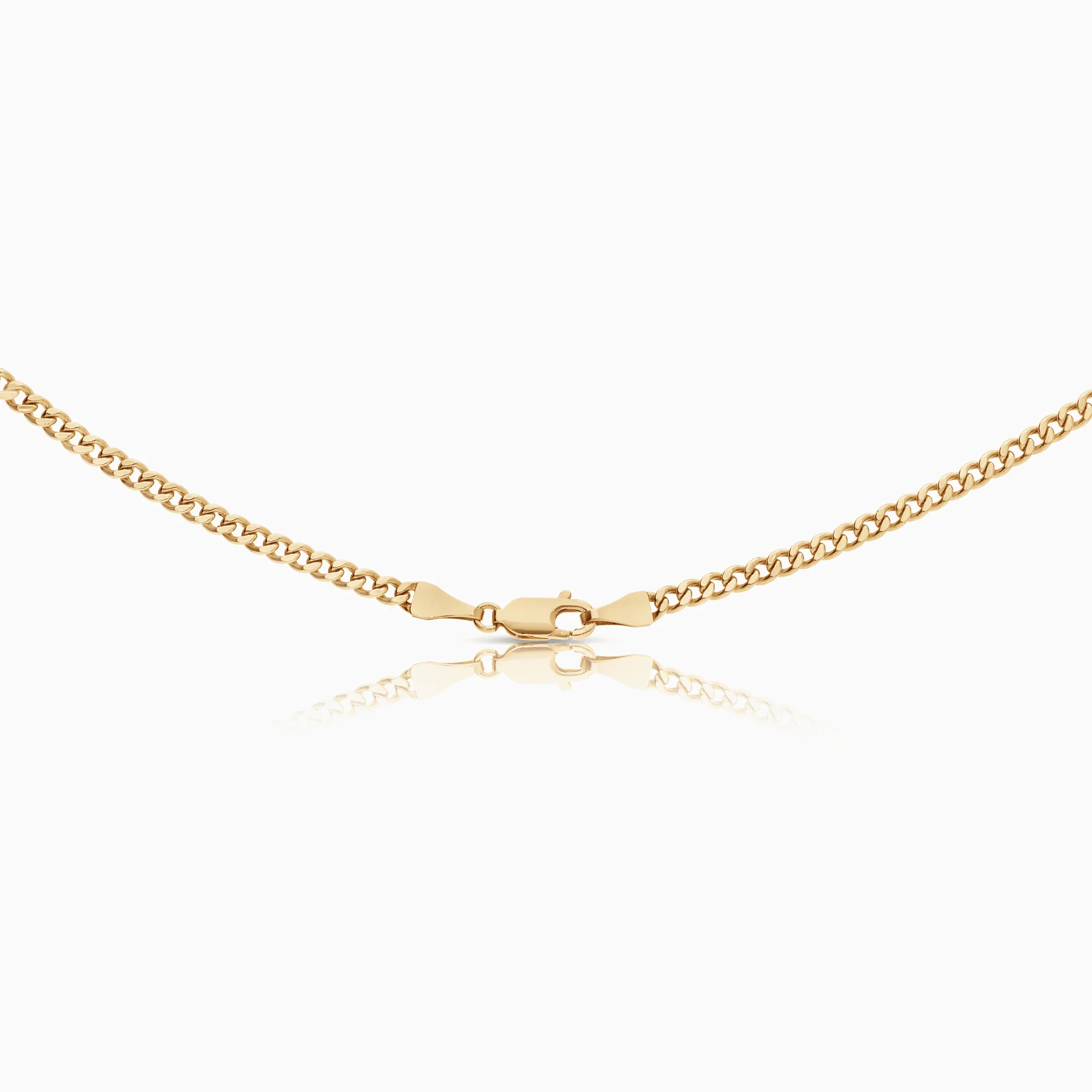 Curb chain 6.20g 18K gold - Image 2