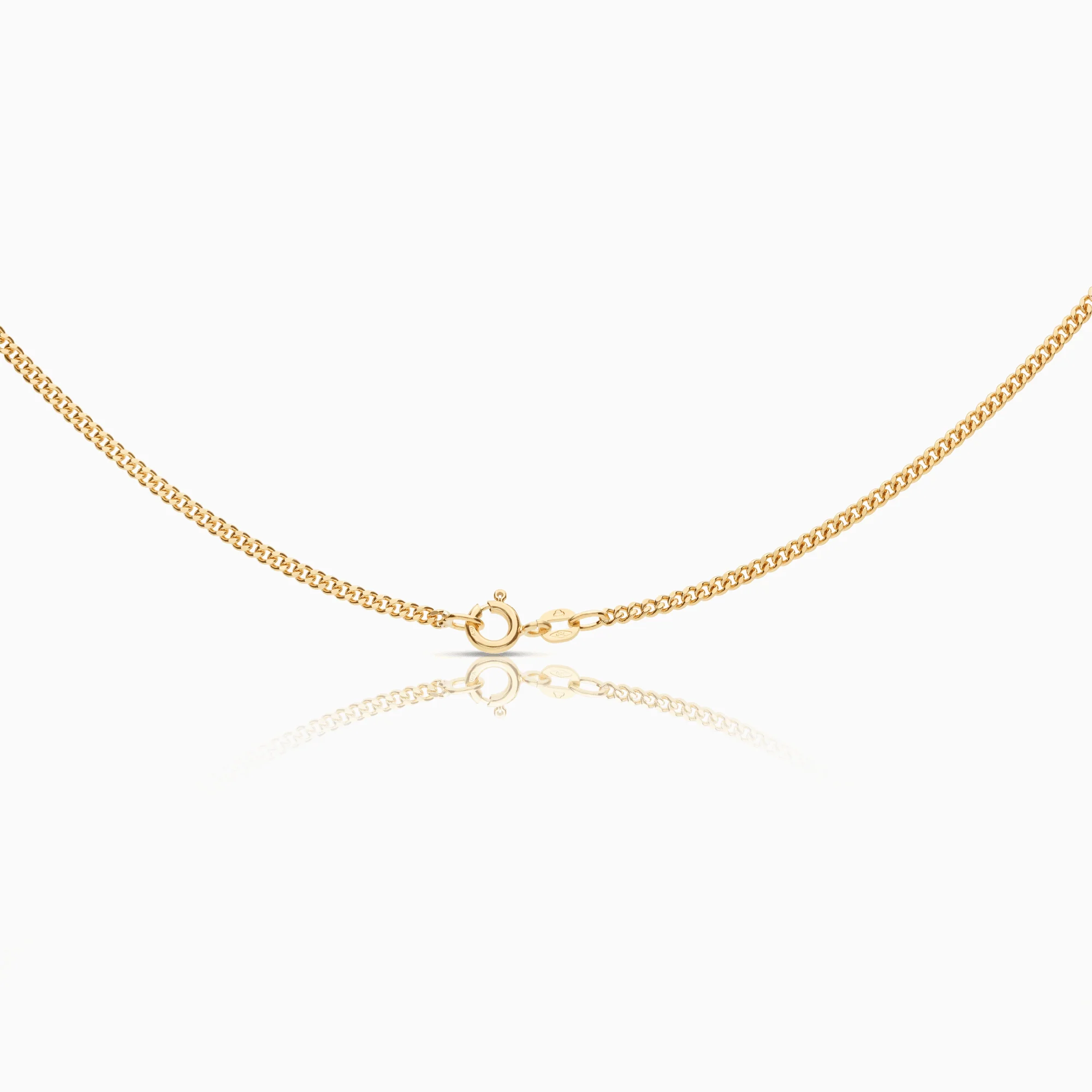 Curb chain 6.93g 18K gold - Image 2