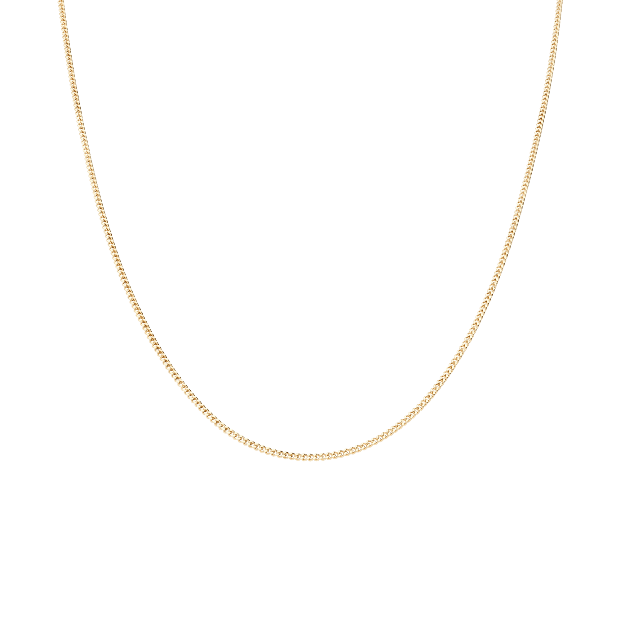 Curb link 70.5cm 18K gold - Image 2