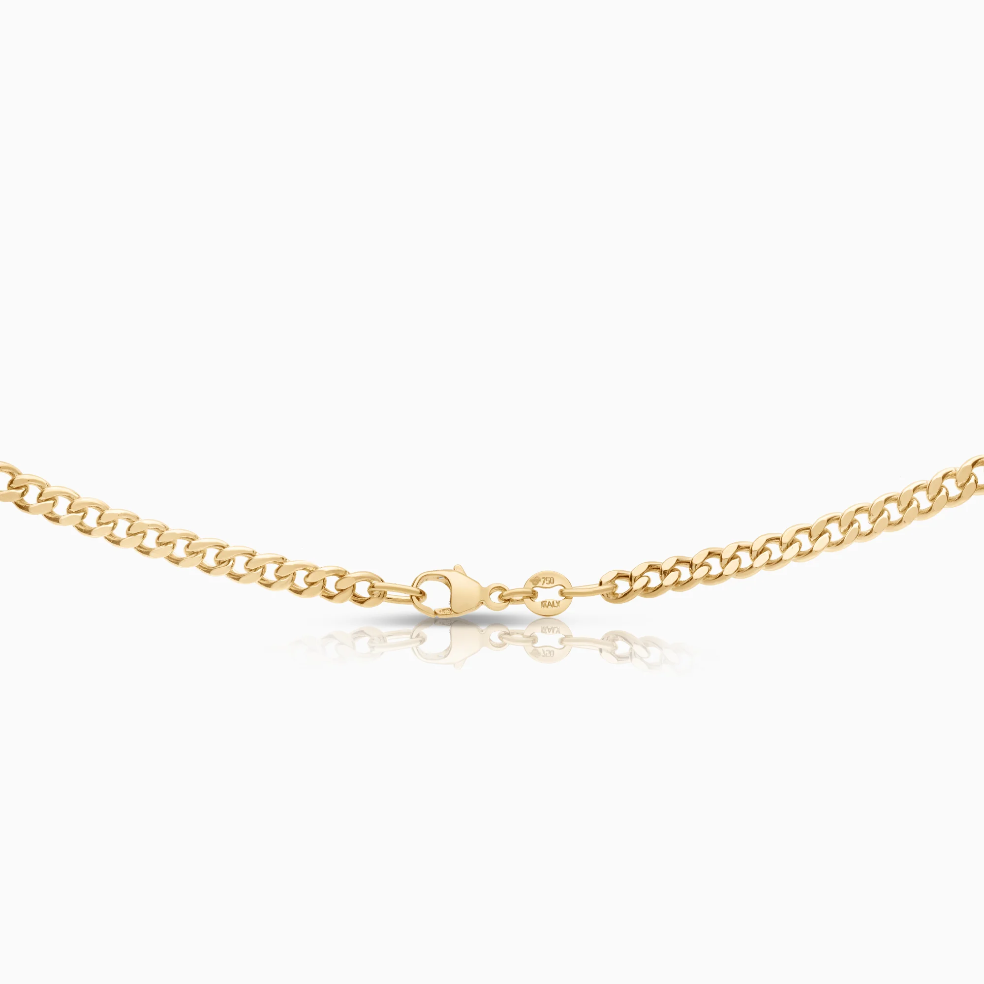 Curb chain 8.62g 18K gold - Image 2