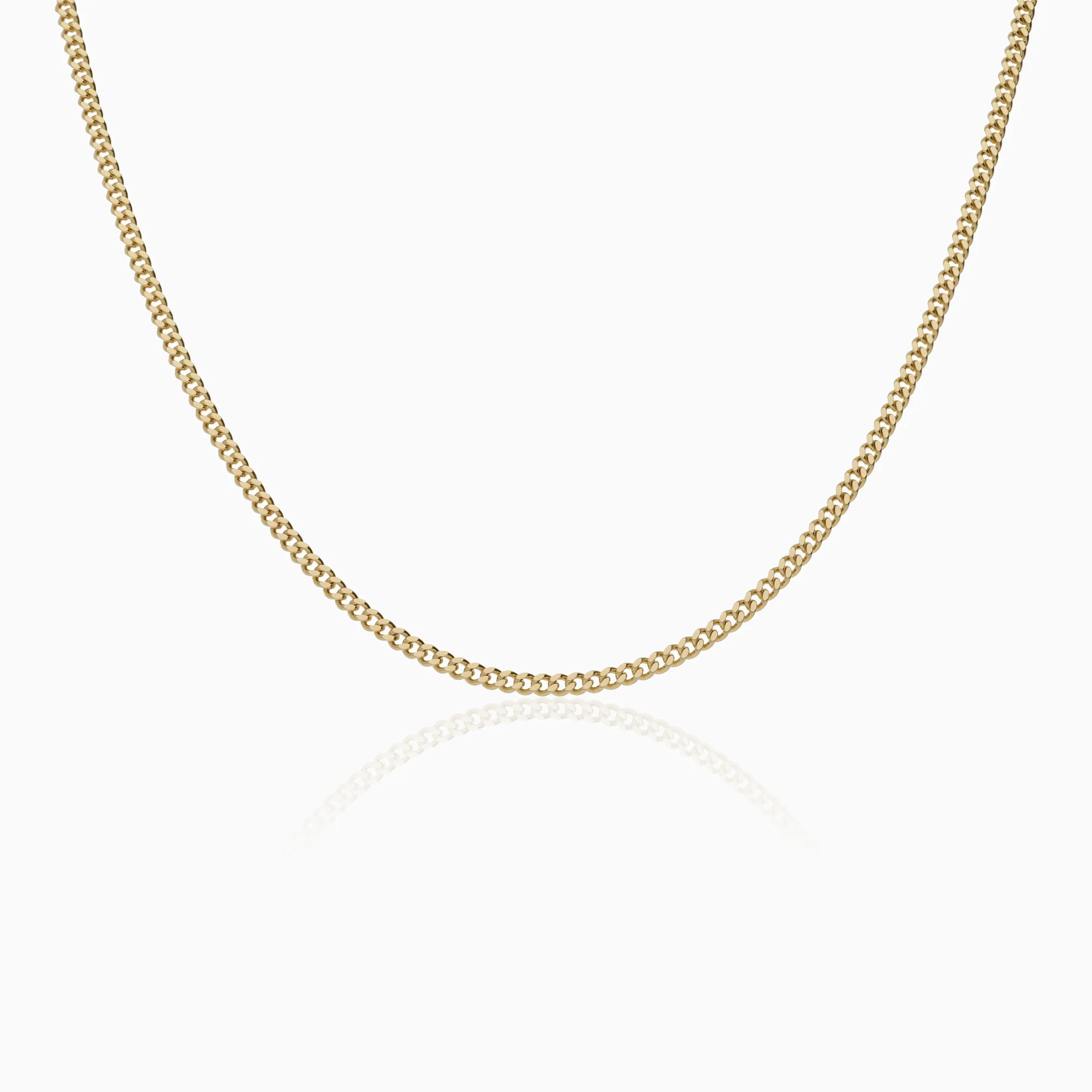 Curb link 9.45g 18K gold