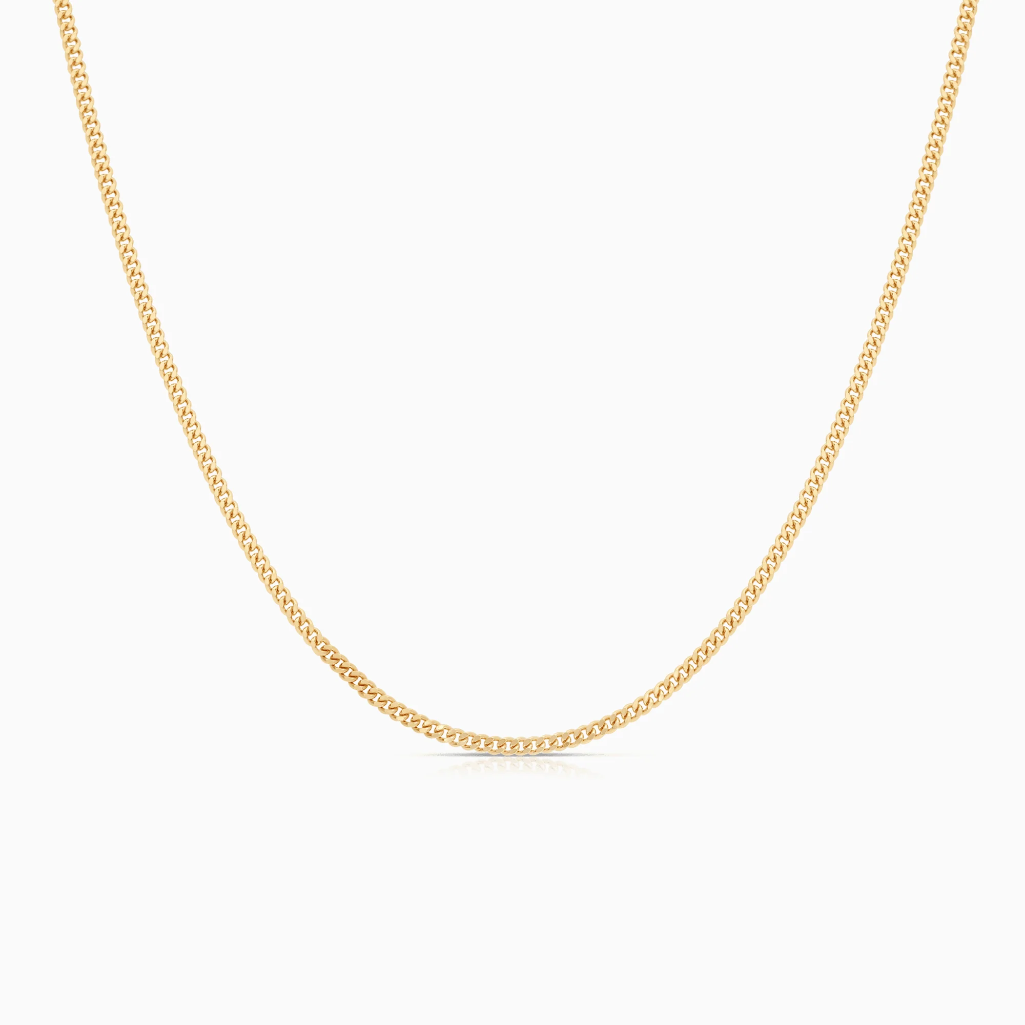 Curb chain 9.82g 18K gold