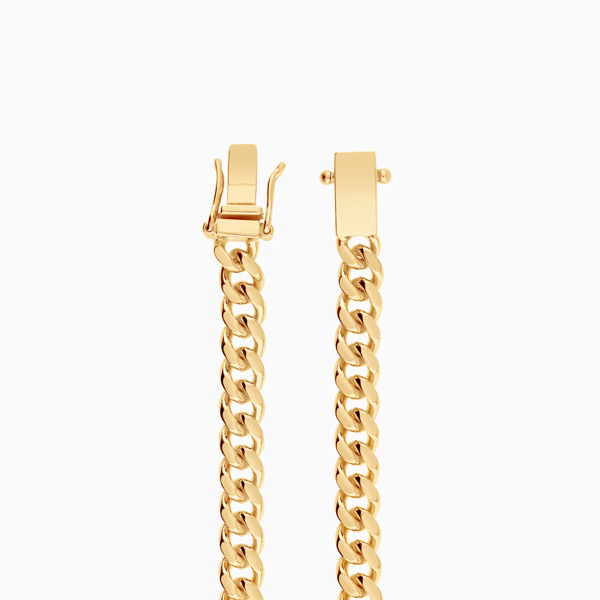 Curb-link bracelet 19.01g 18K gold - Image 2