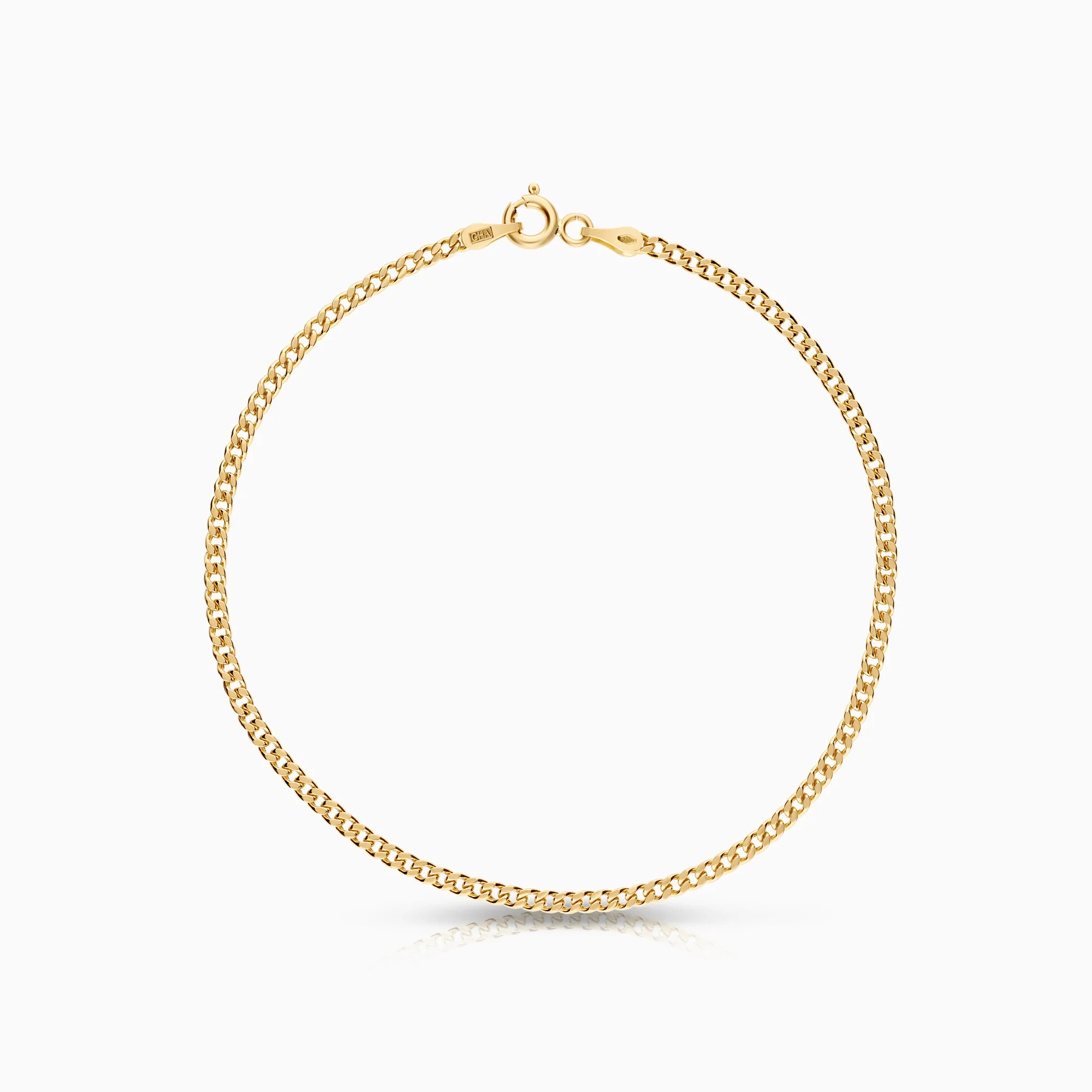 Curb bracelet 1.45g 18K gold