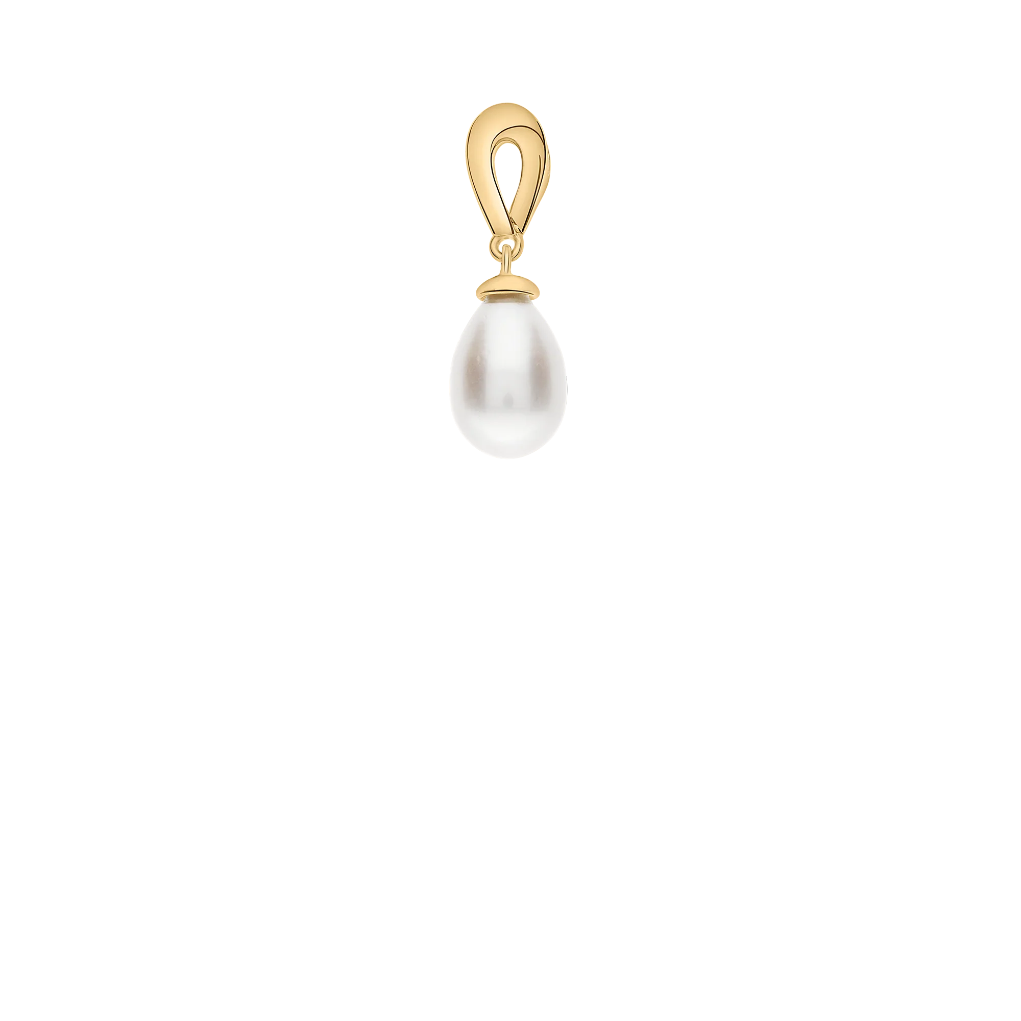 Pearl Pendant 2.10g 18K Gold - Image 2