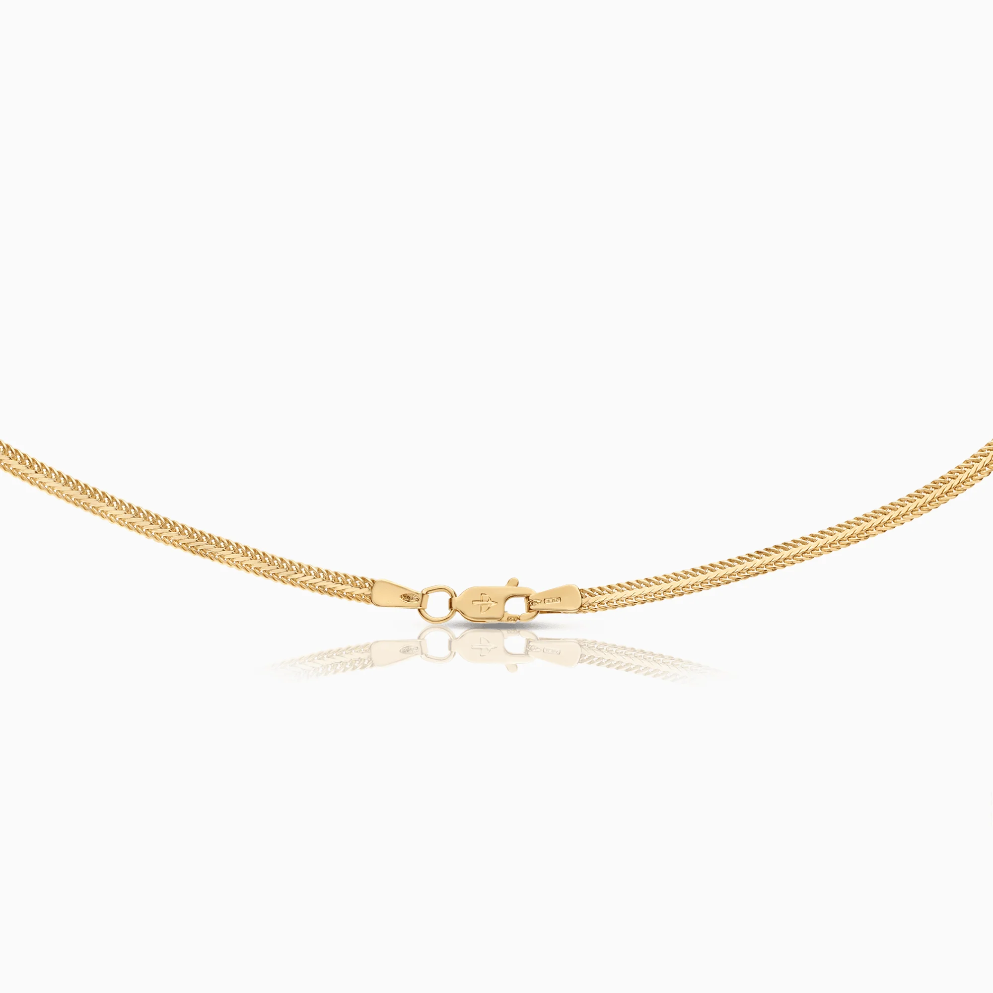 Fox tail necklace 7.97g 18K gold - Image 2
