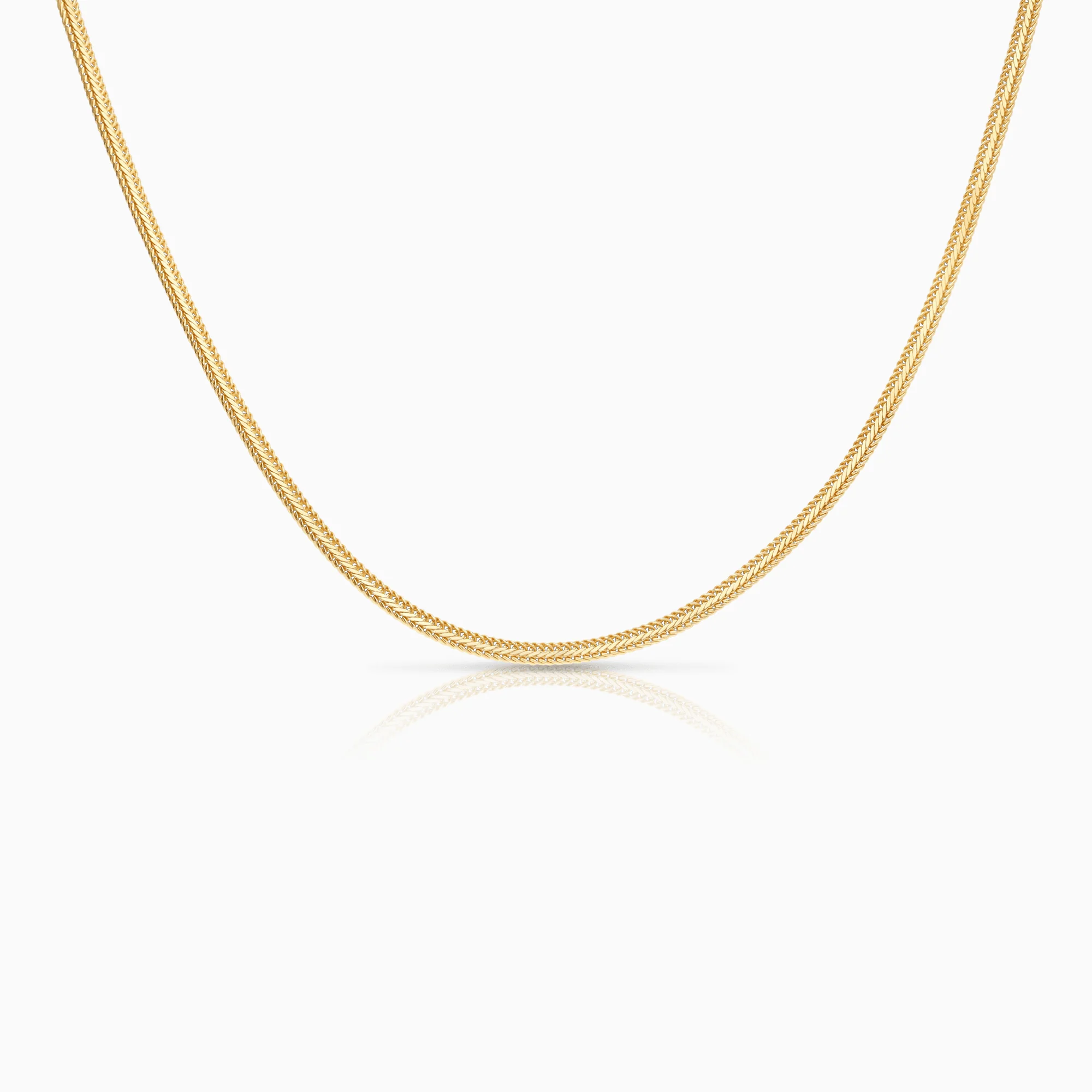 Fox Tail Necklace 8.60g 18K Gold