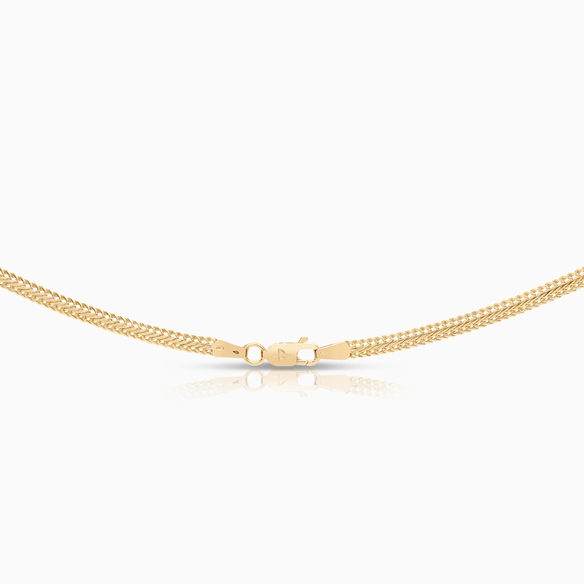 Fox tail necklace 9.32g 18K gold - Image 2