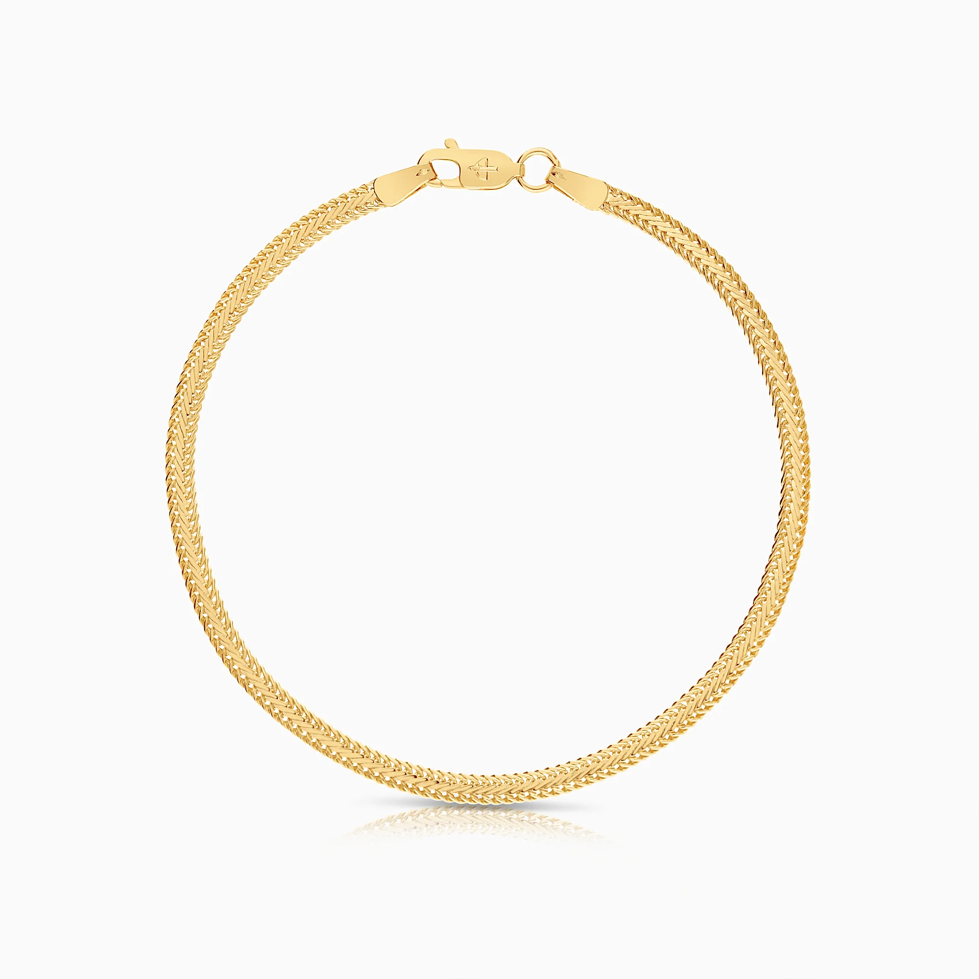 Fox tail bracelet 3.35g 18K gold