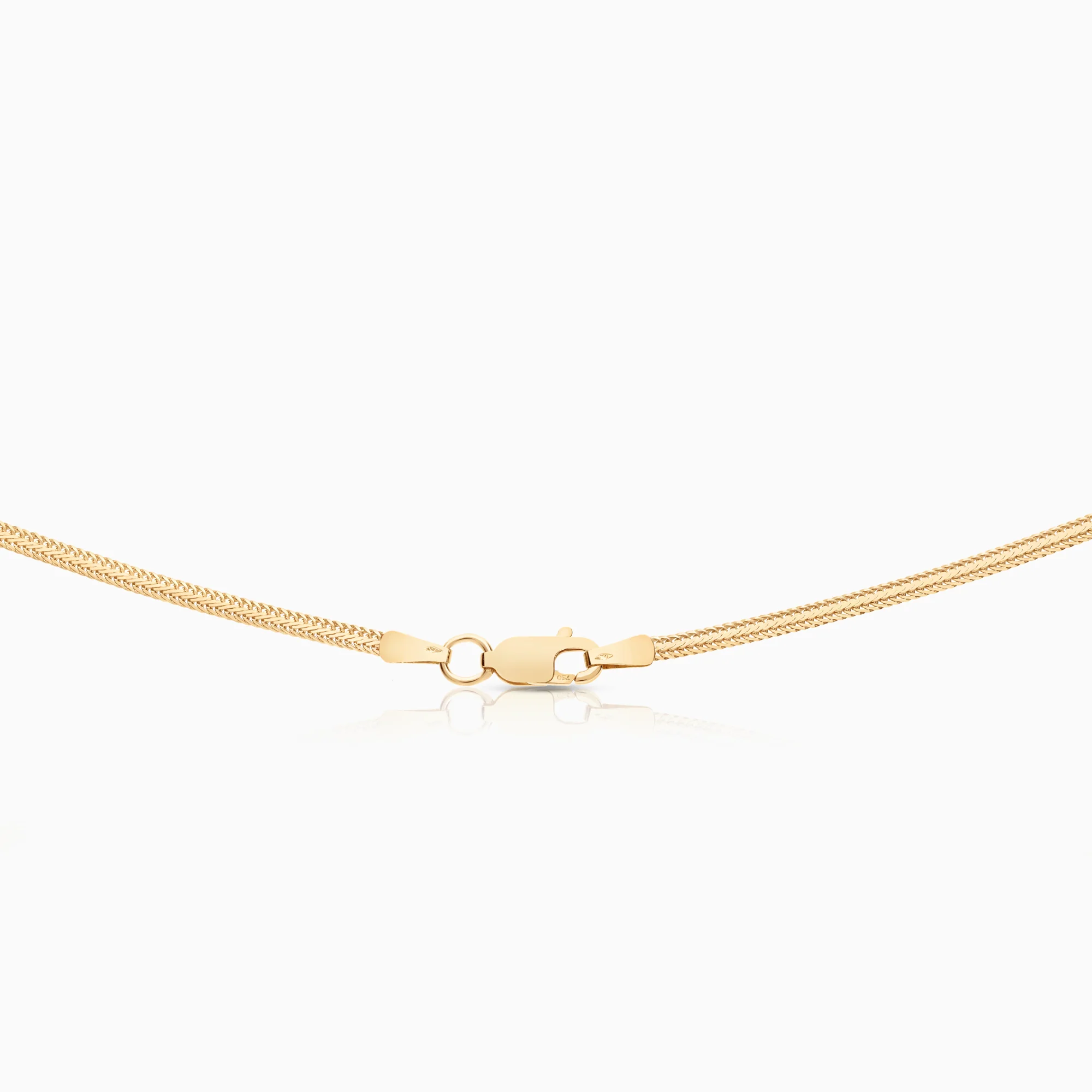 Fox tail necklace 4.42g 18K gold - Image 2
