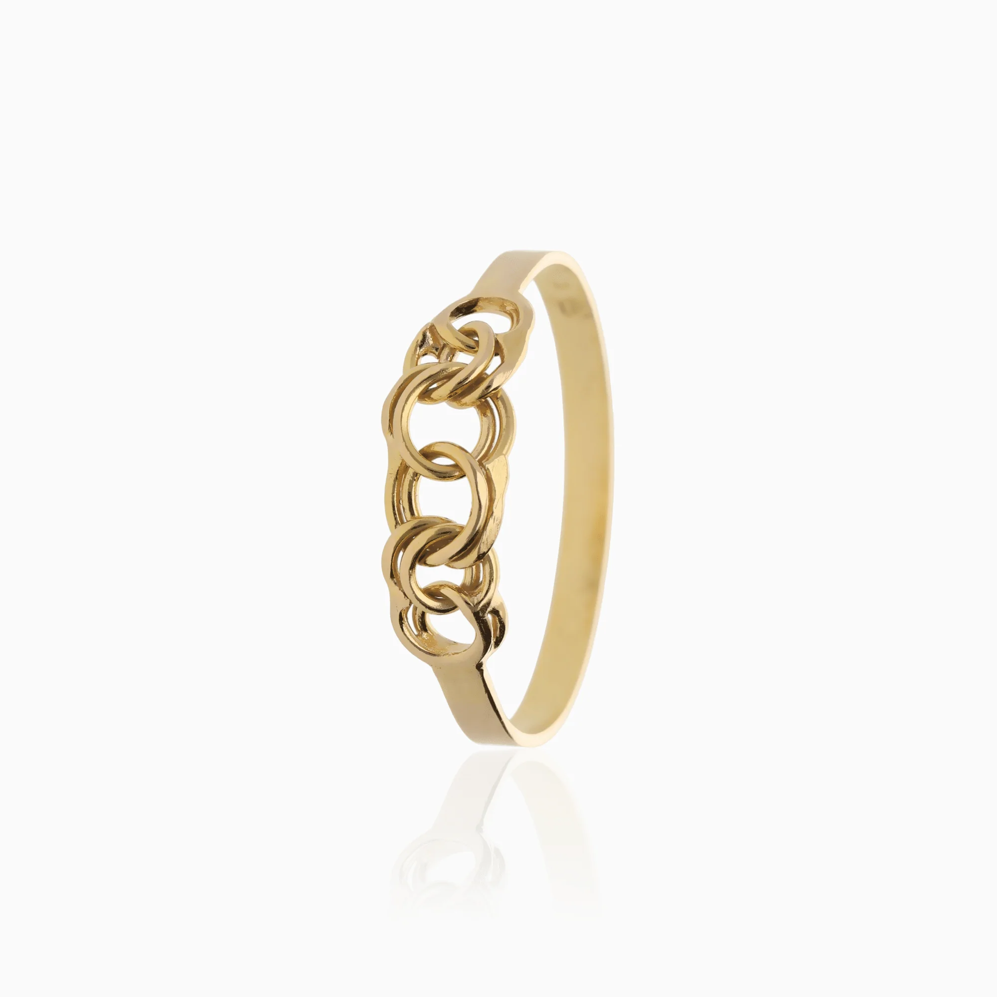 Bismarck ring 1.10g 18K gold