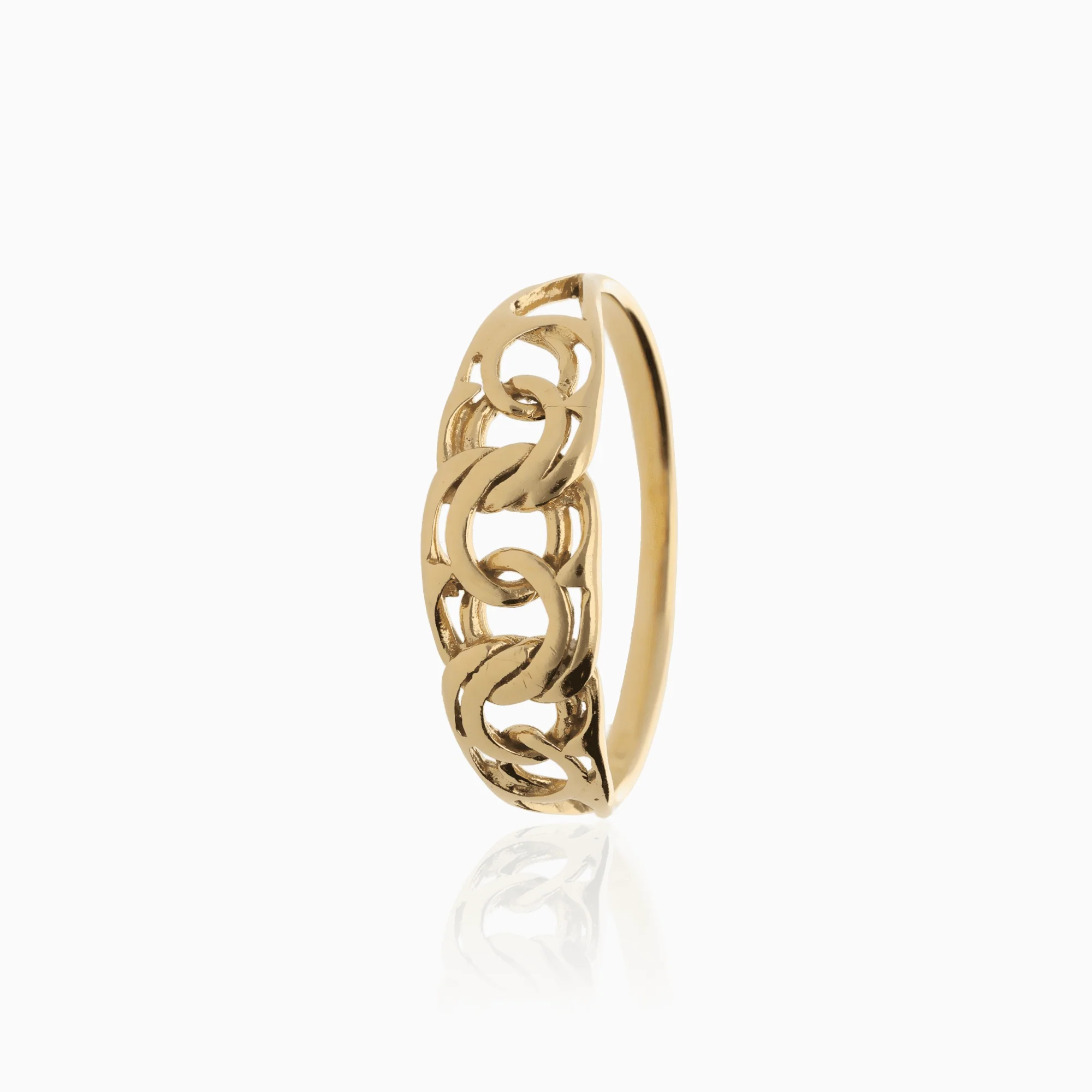 Bismarck ring 1.65g 18K gold