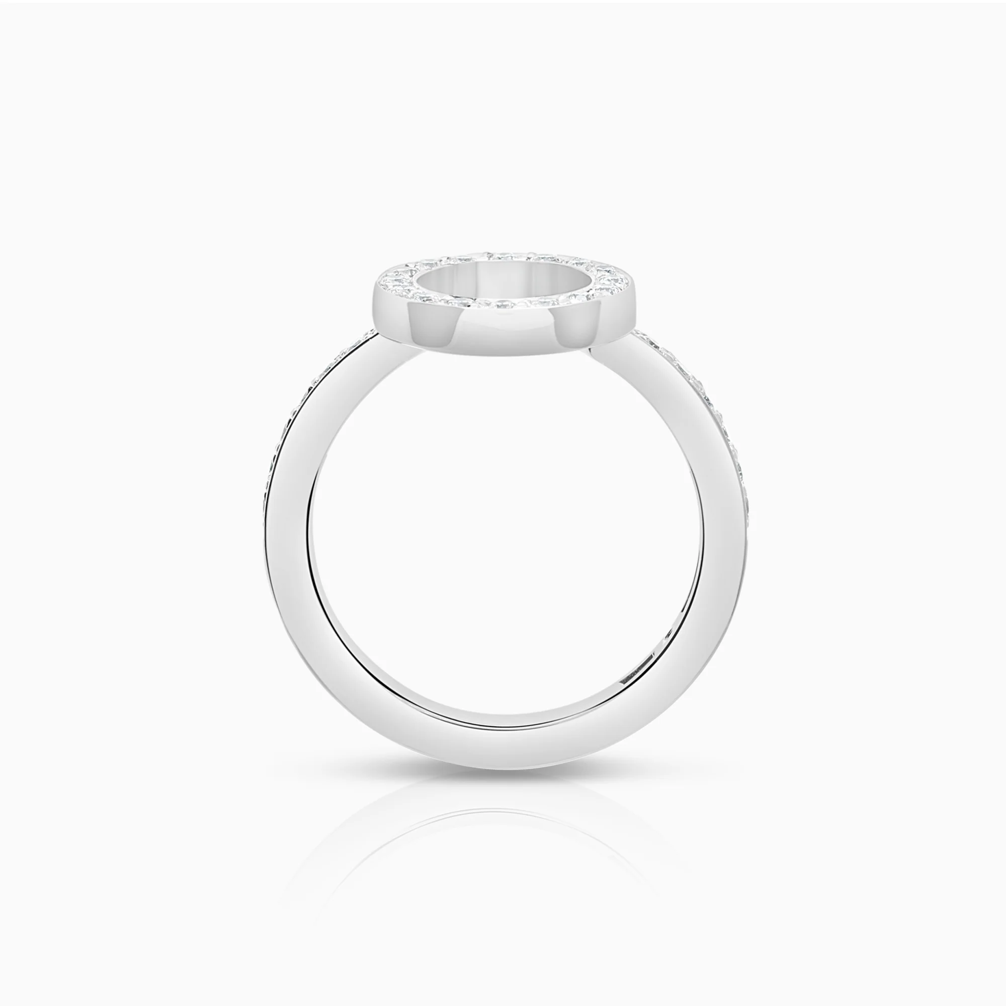 Efva Attling Circle of Love ring 0.24ct 18K white gold - Image 2